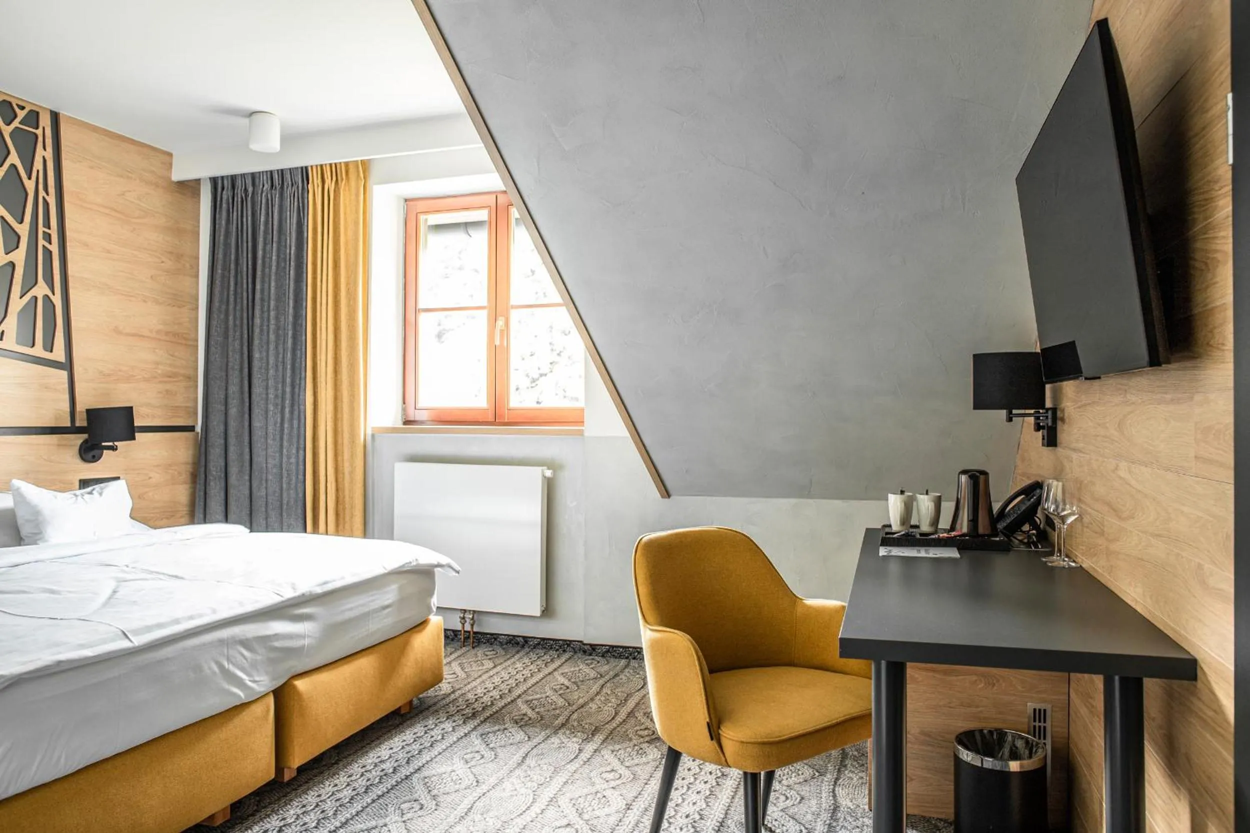 Bedroom, Bed in Amenity Hotel & Resort Orlické hory