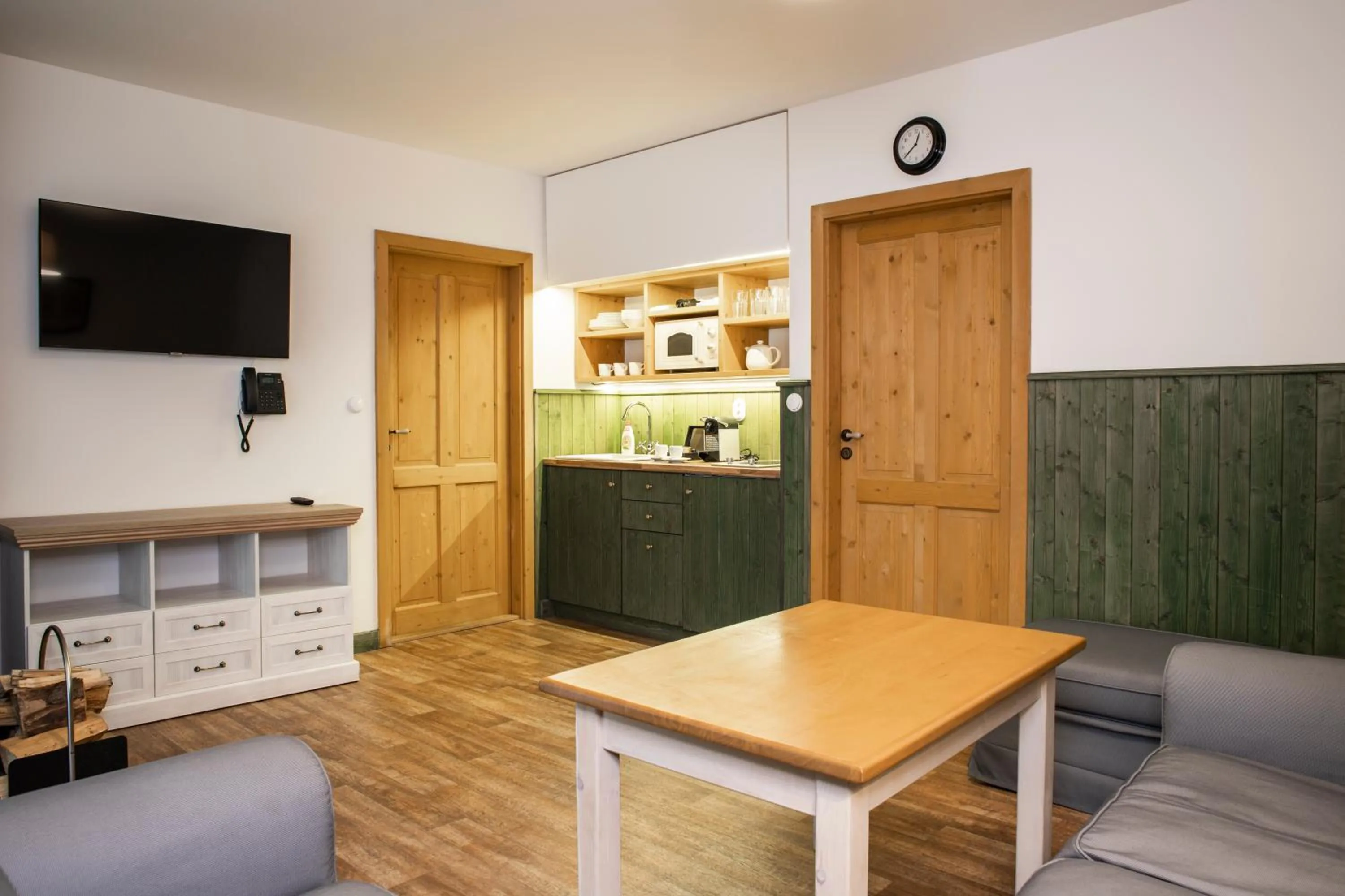 Kitchen or kitchenette in Amenity Hotel & Resort Orlické hory