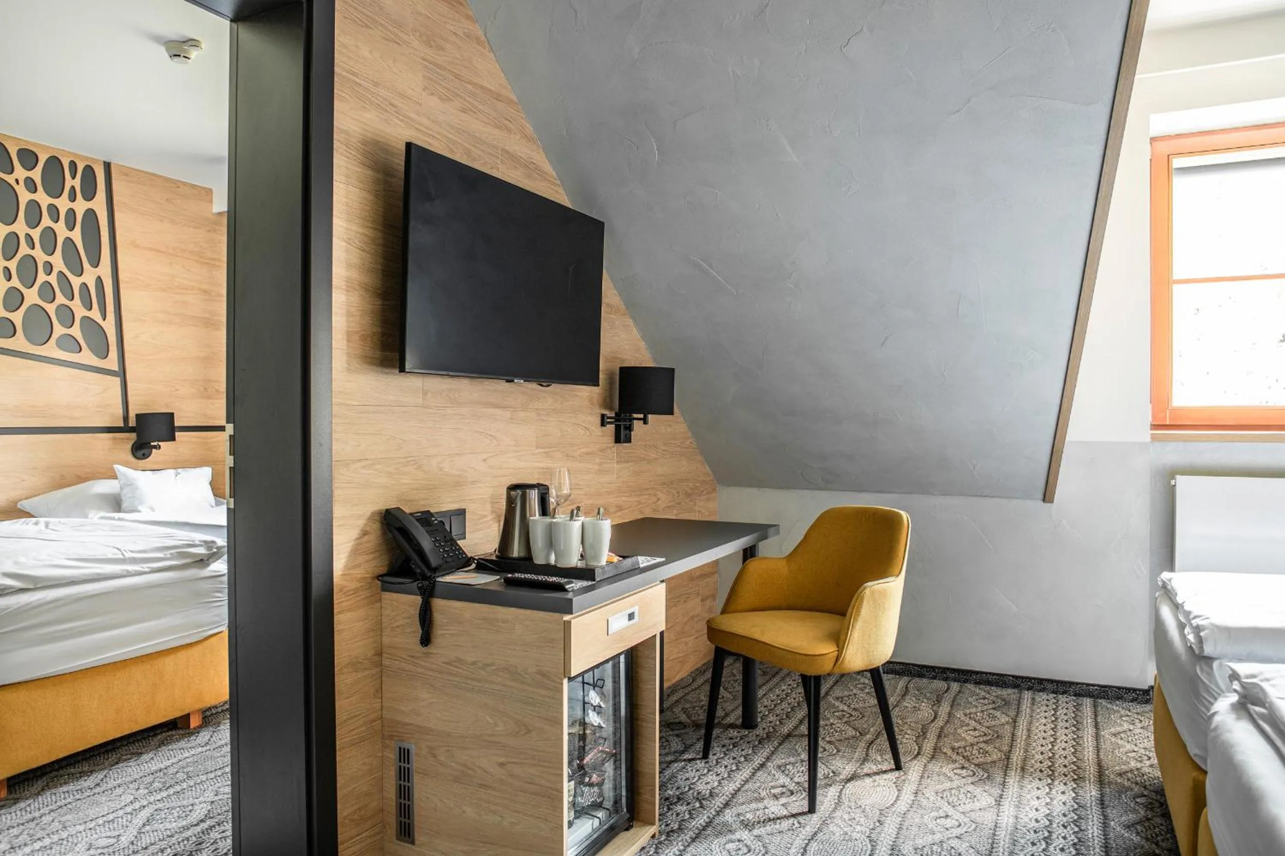 Bedroom, Bed in Amenity Hotel & Resort Orlické hory