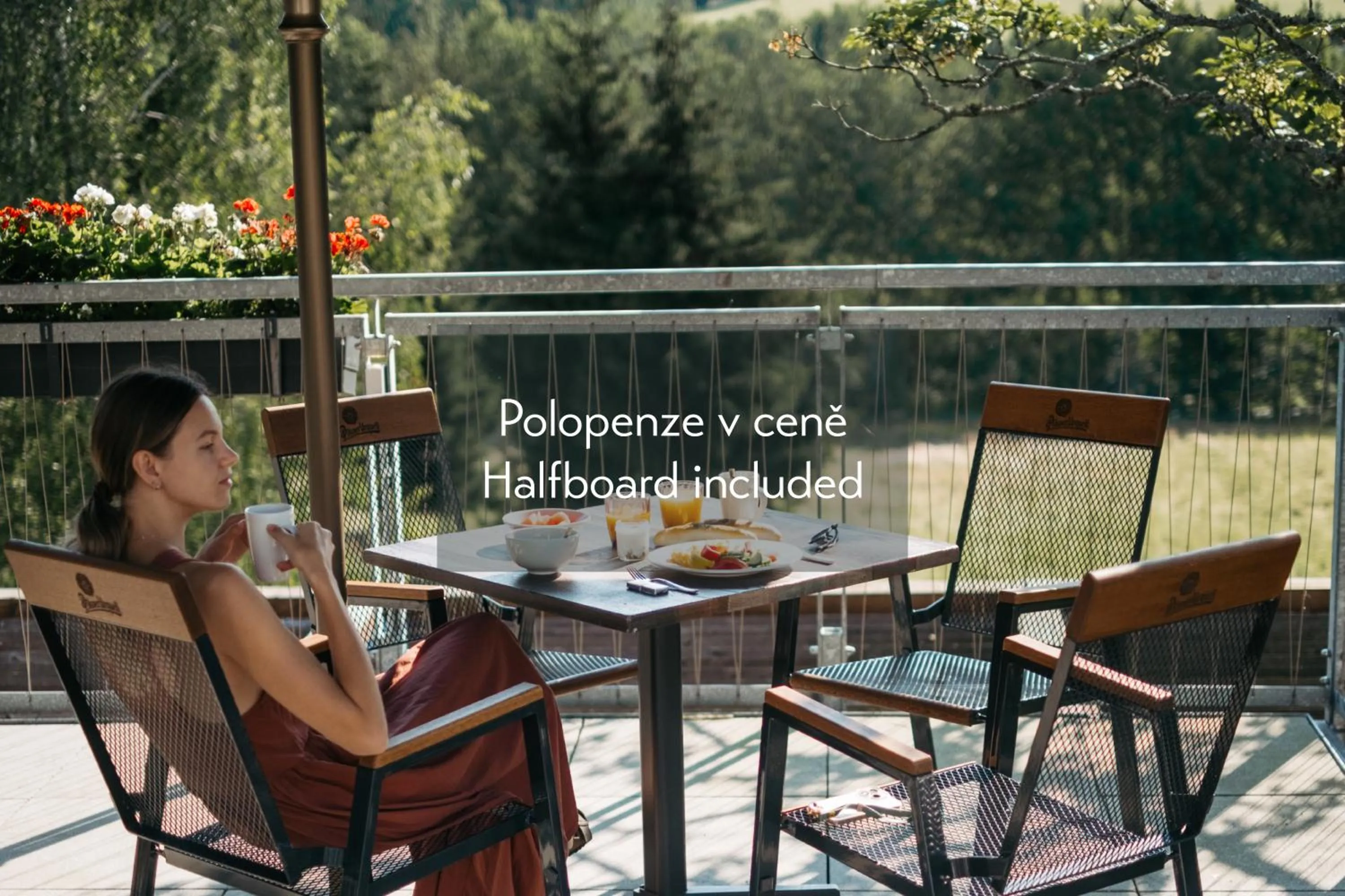 Breakfast in Amenity Hotel & Resort Orlické hory