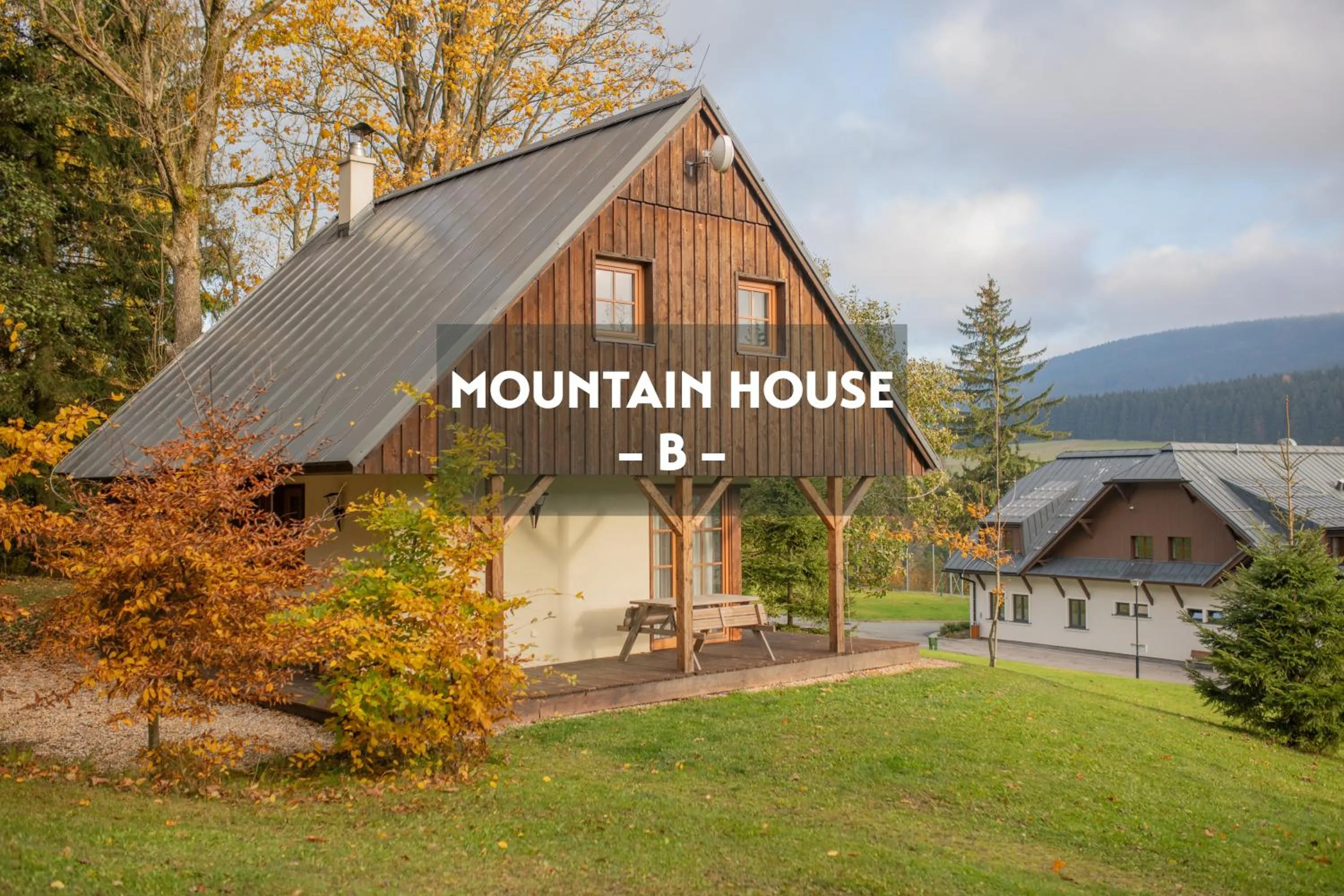 Property building in Amenity Hotel & Resort Orlické hory