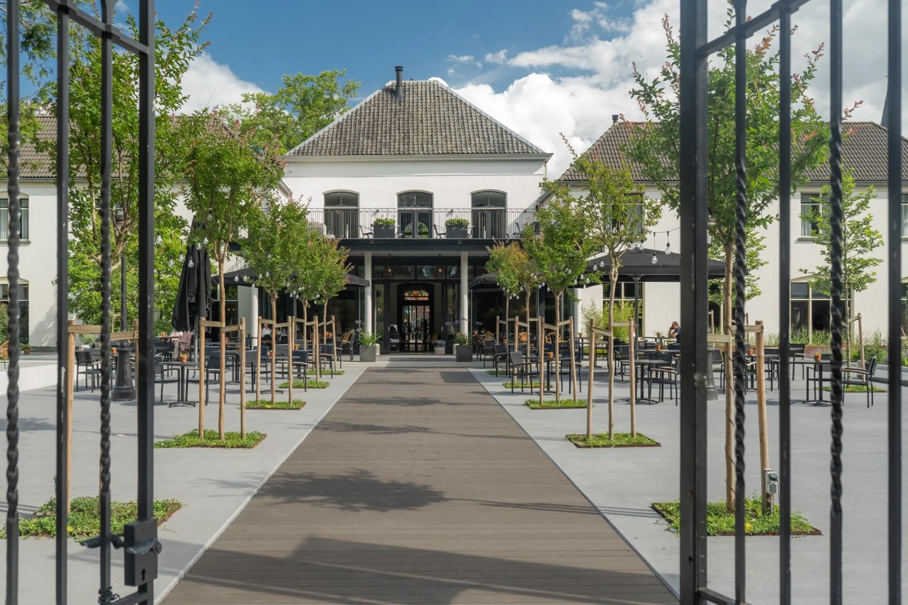 Garden in Boutique hotel & brasserie de Heerlyckheid