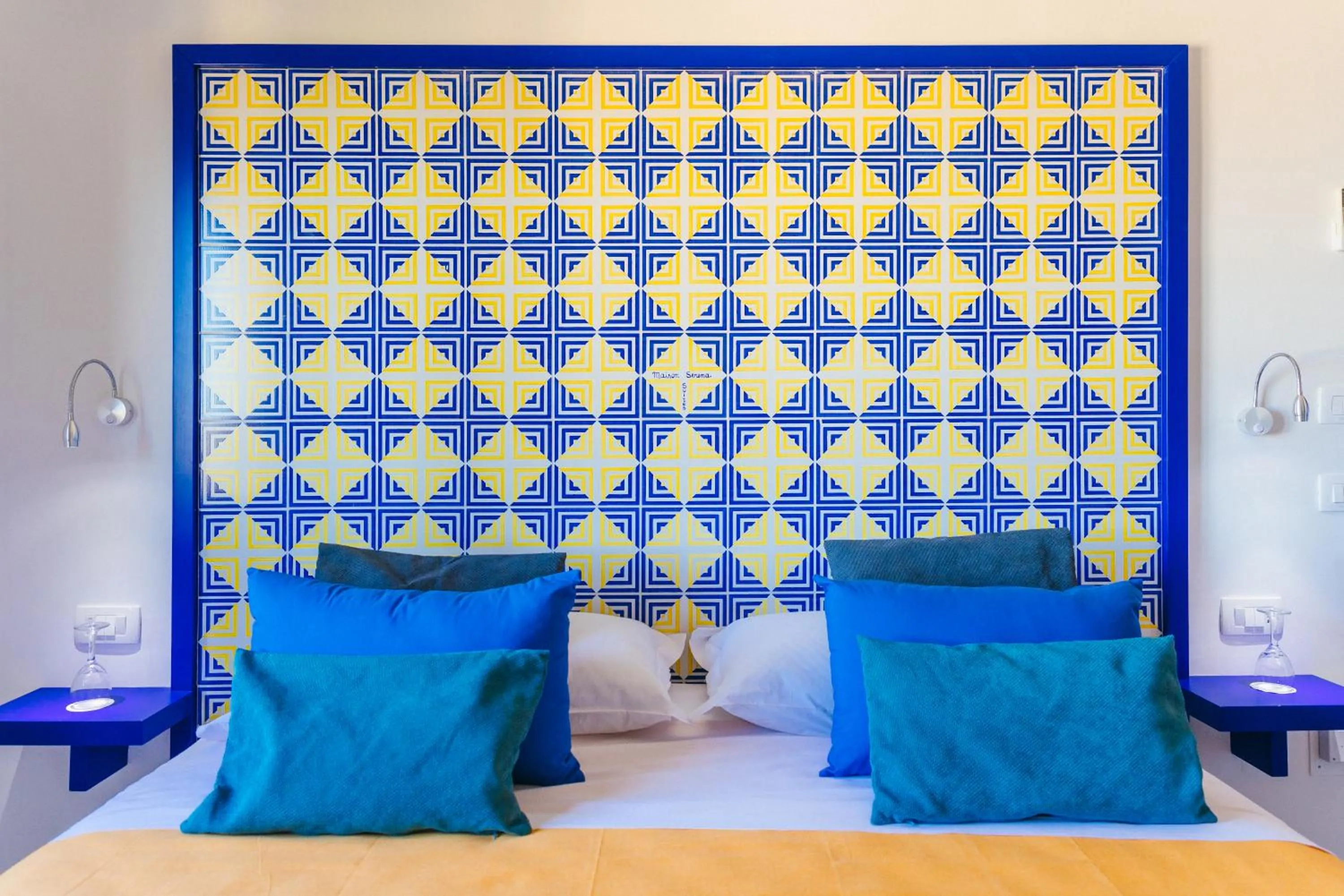 Bed in Maison Serena Sorrento