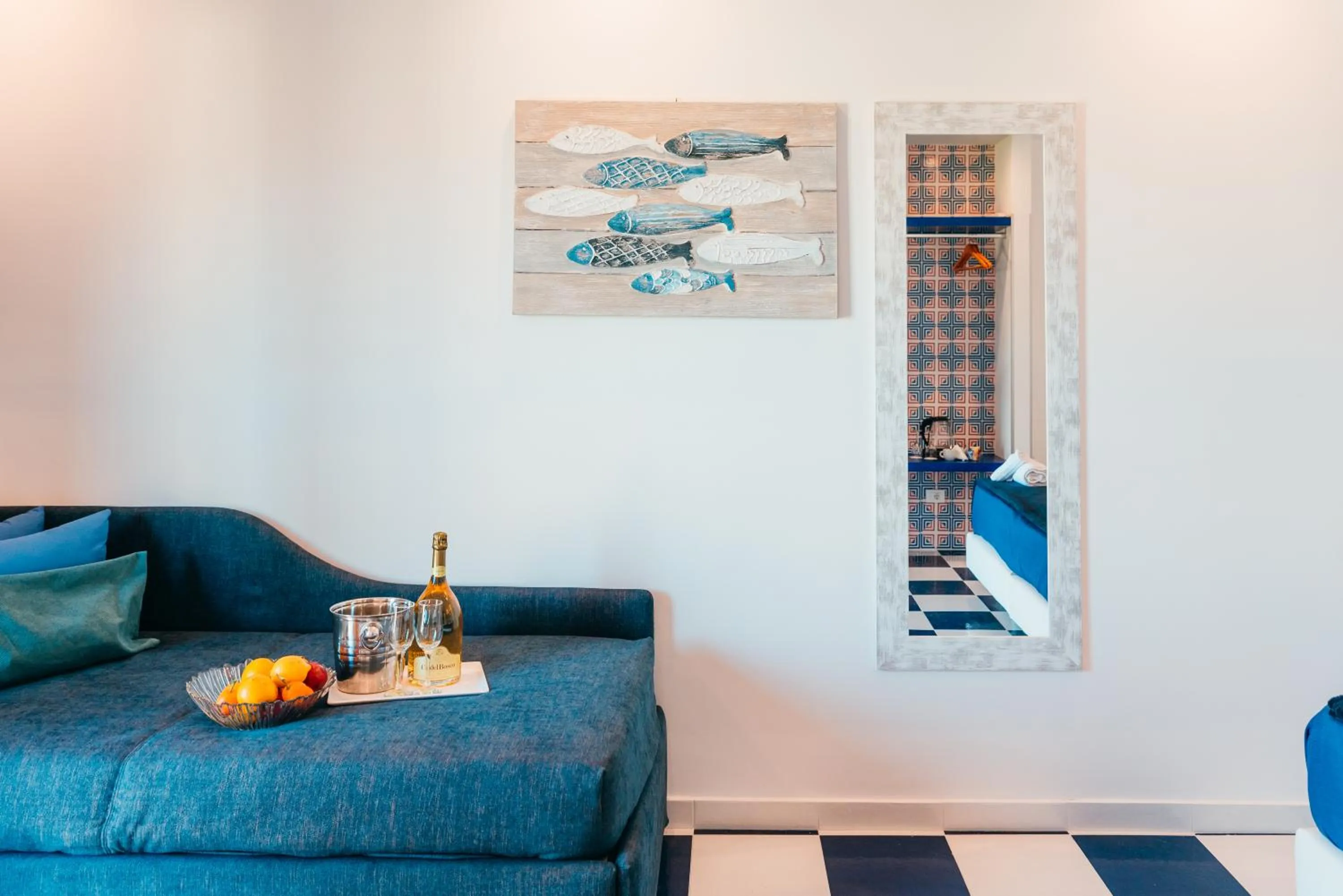 Bed in Maison Serena Sorrento