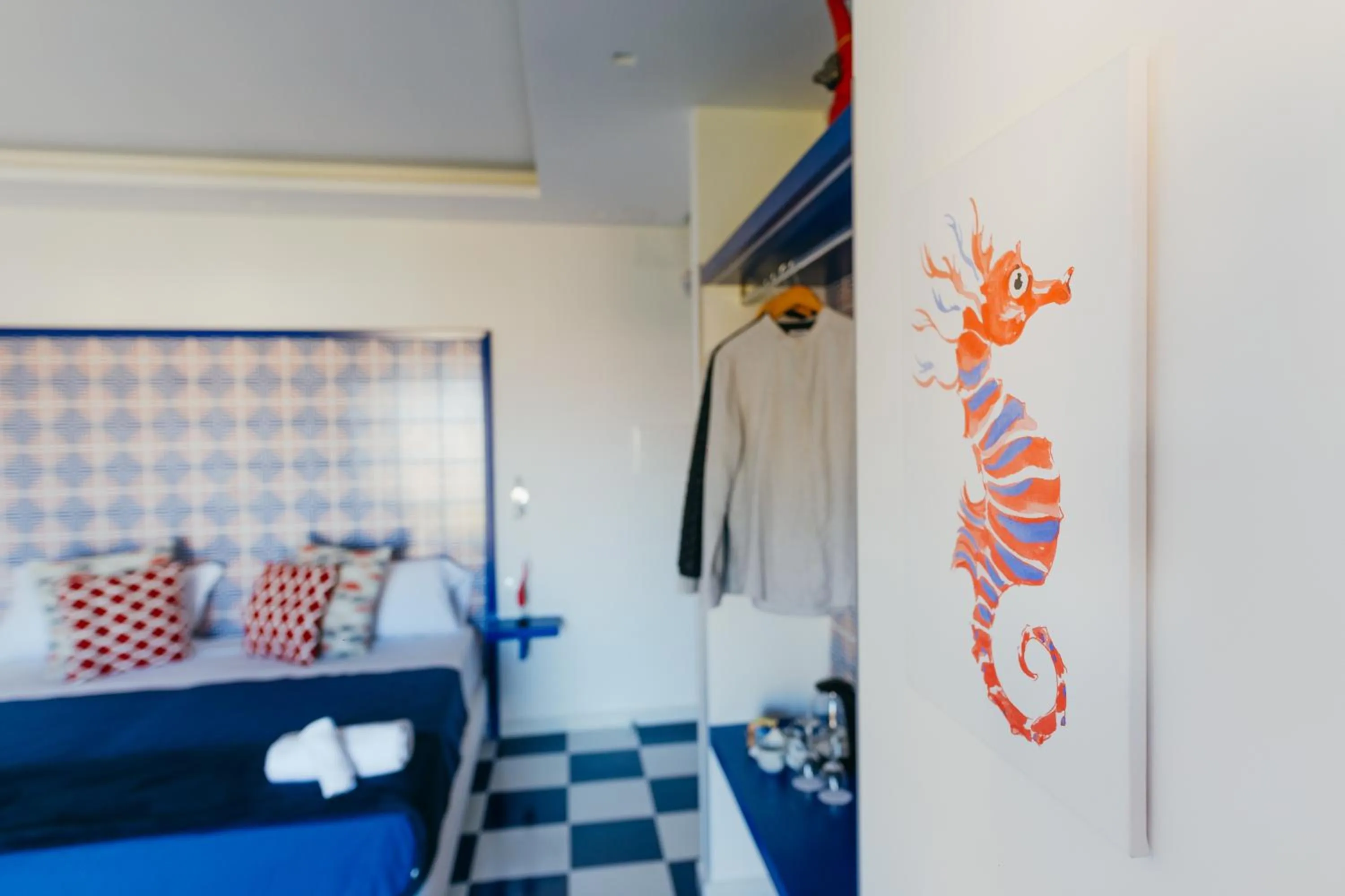 Bed in Maison Serena Sorrento