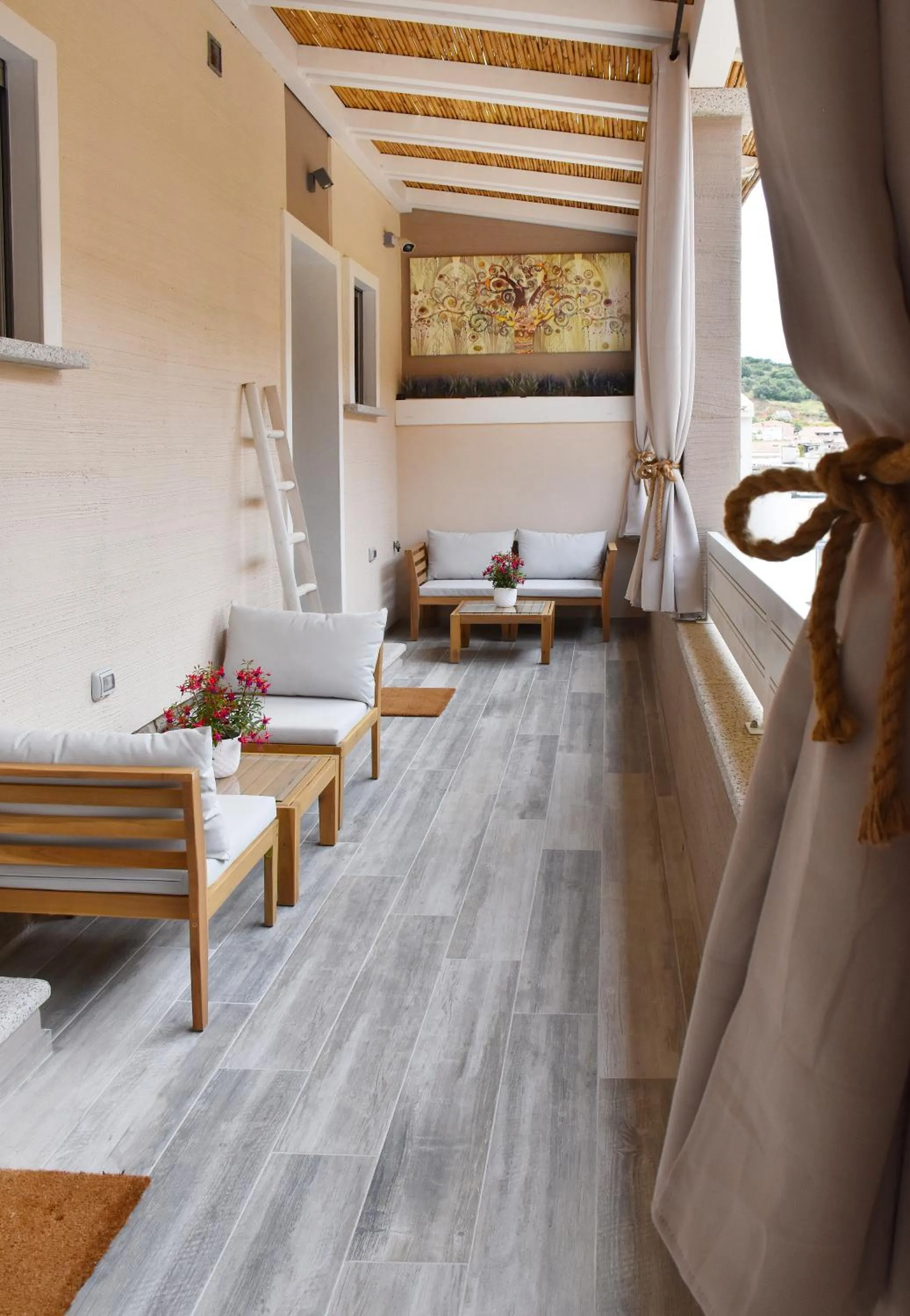 Patio in Elis b&b Villasimius