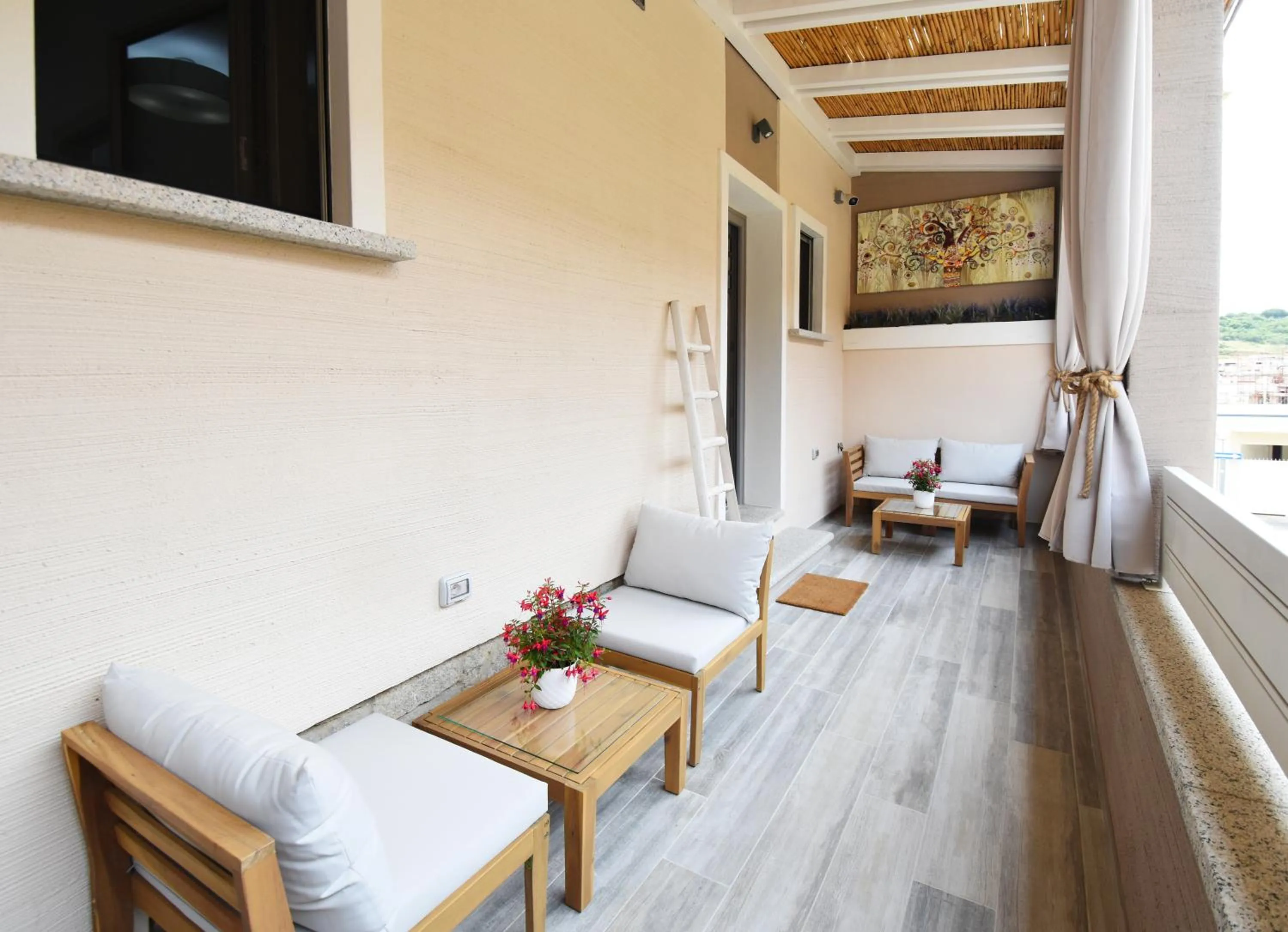 Patio in Elis b&b Villasimius