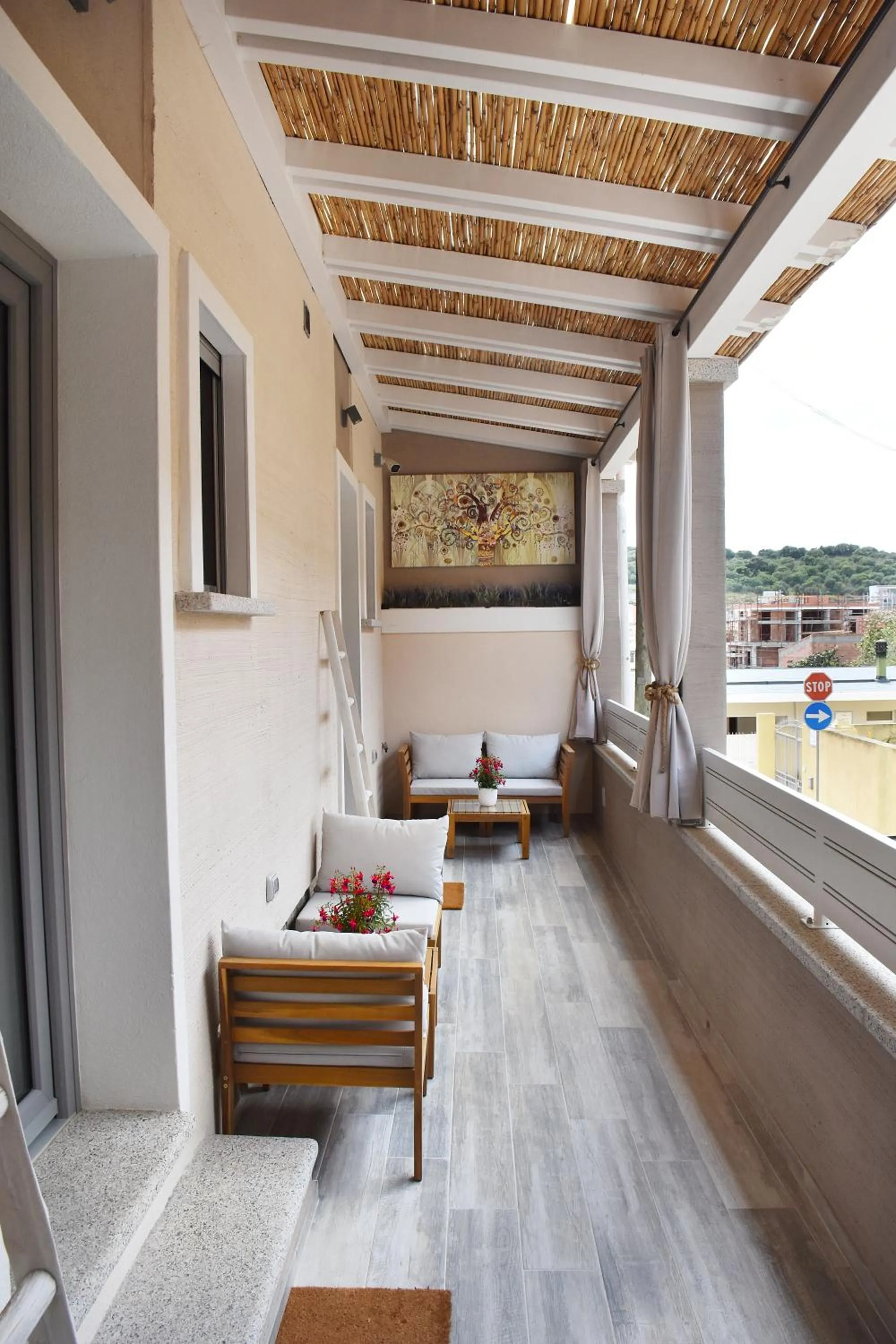 Patio in Elis b&b Villasimius