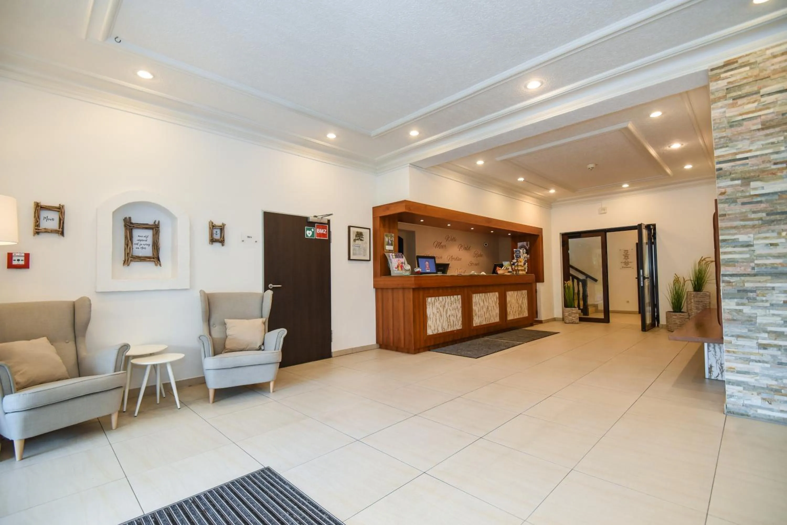 Lobby or reception in Upstalsboom Varel-Dangast