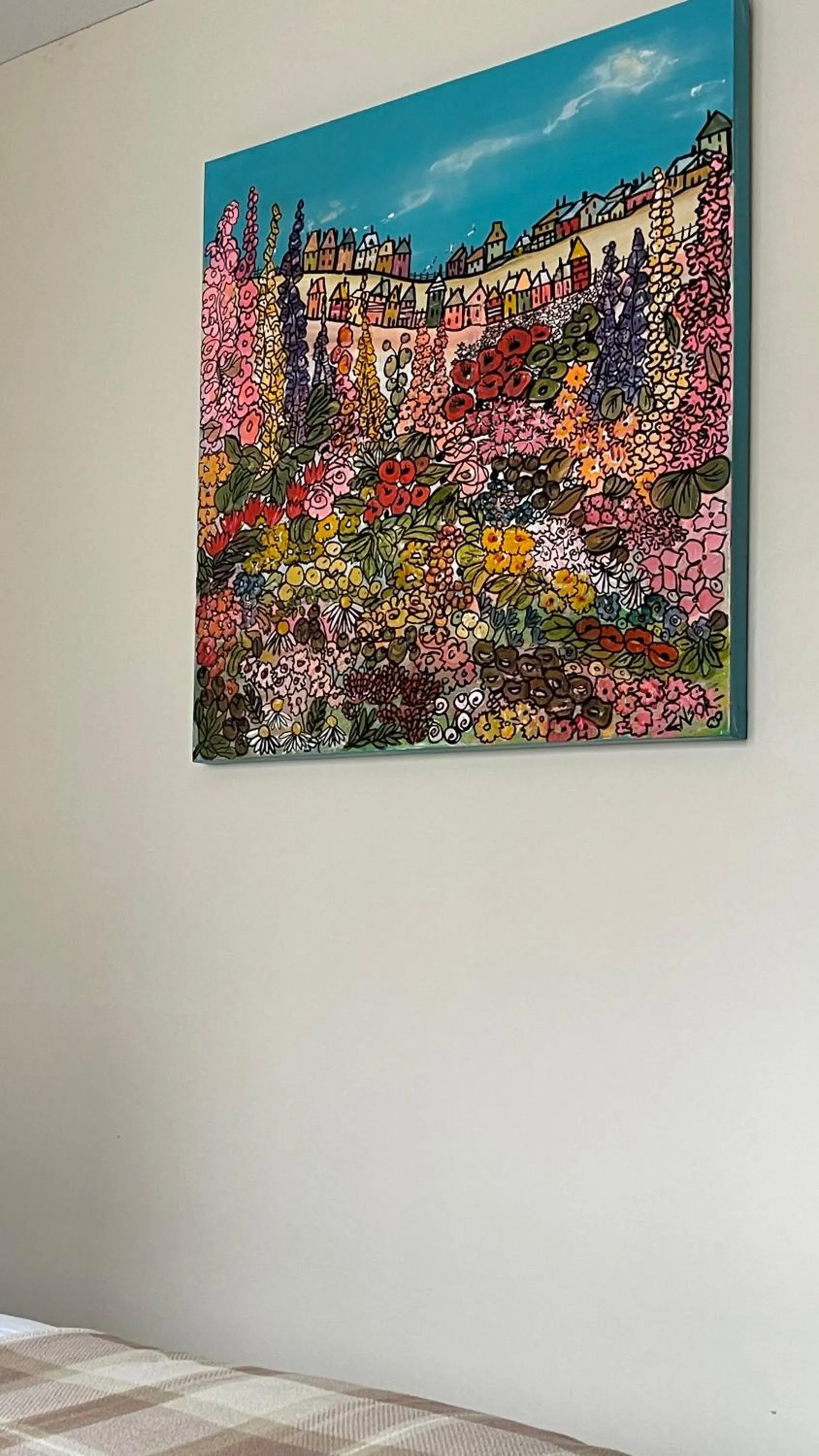 Bed in The White Horse Inn, Clun