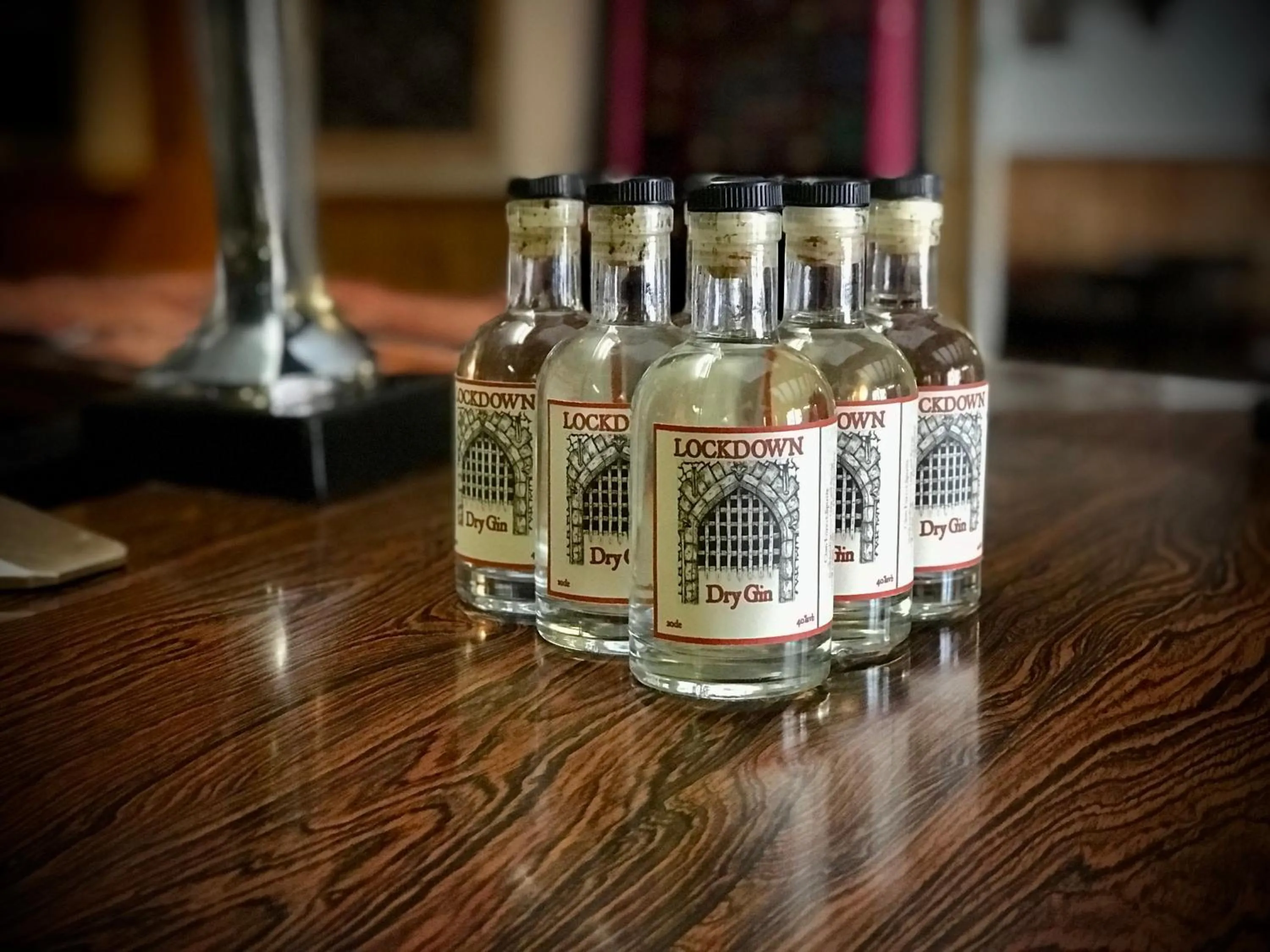 Alcoholic drinks in The White Horse Inn, Clun