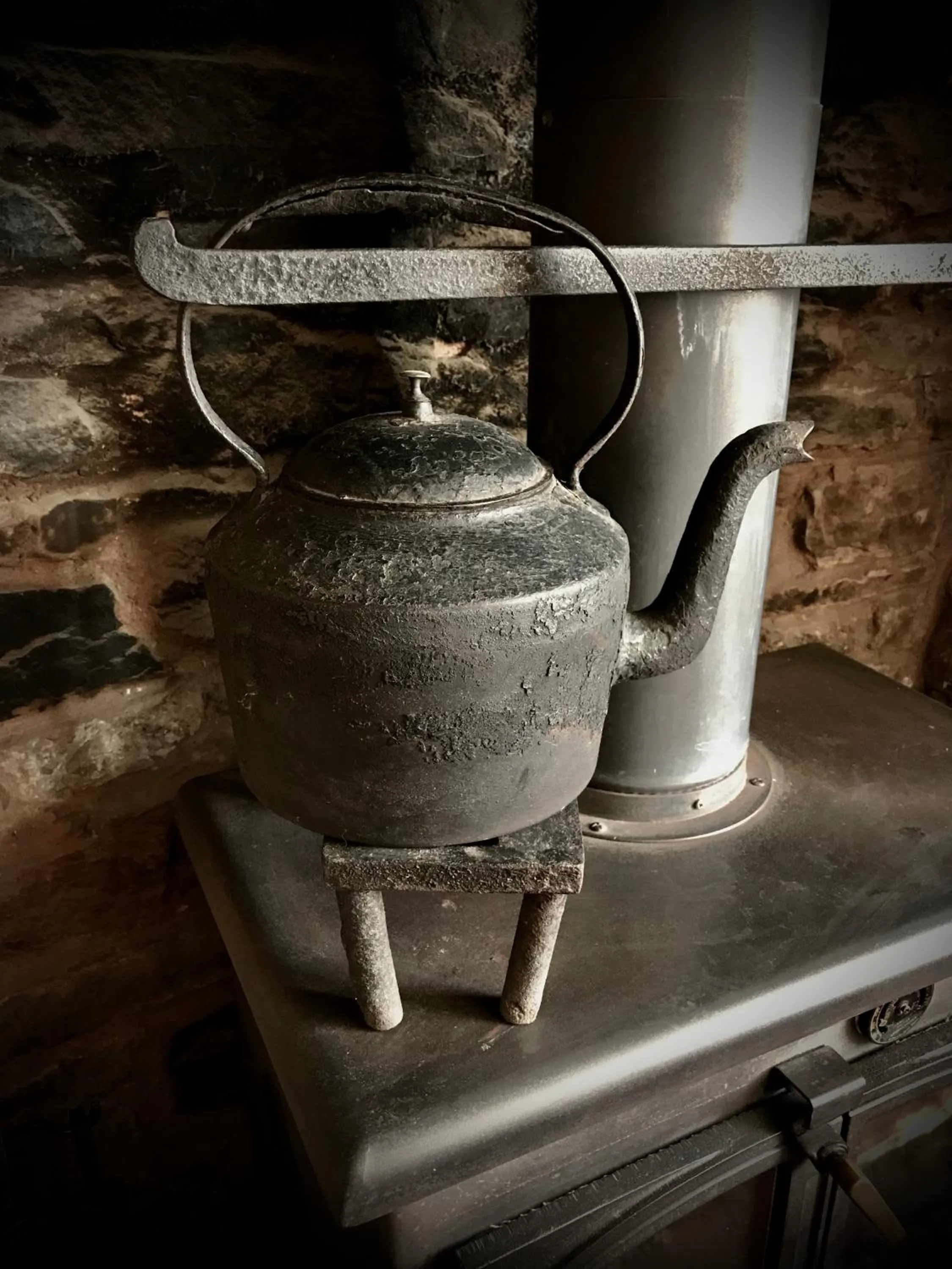 Decorative detail in The White Horse Inn, Clun