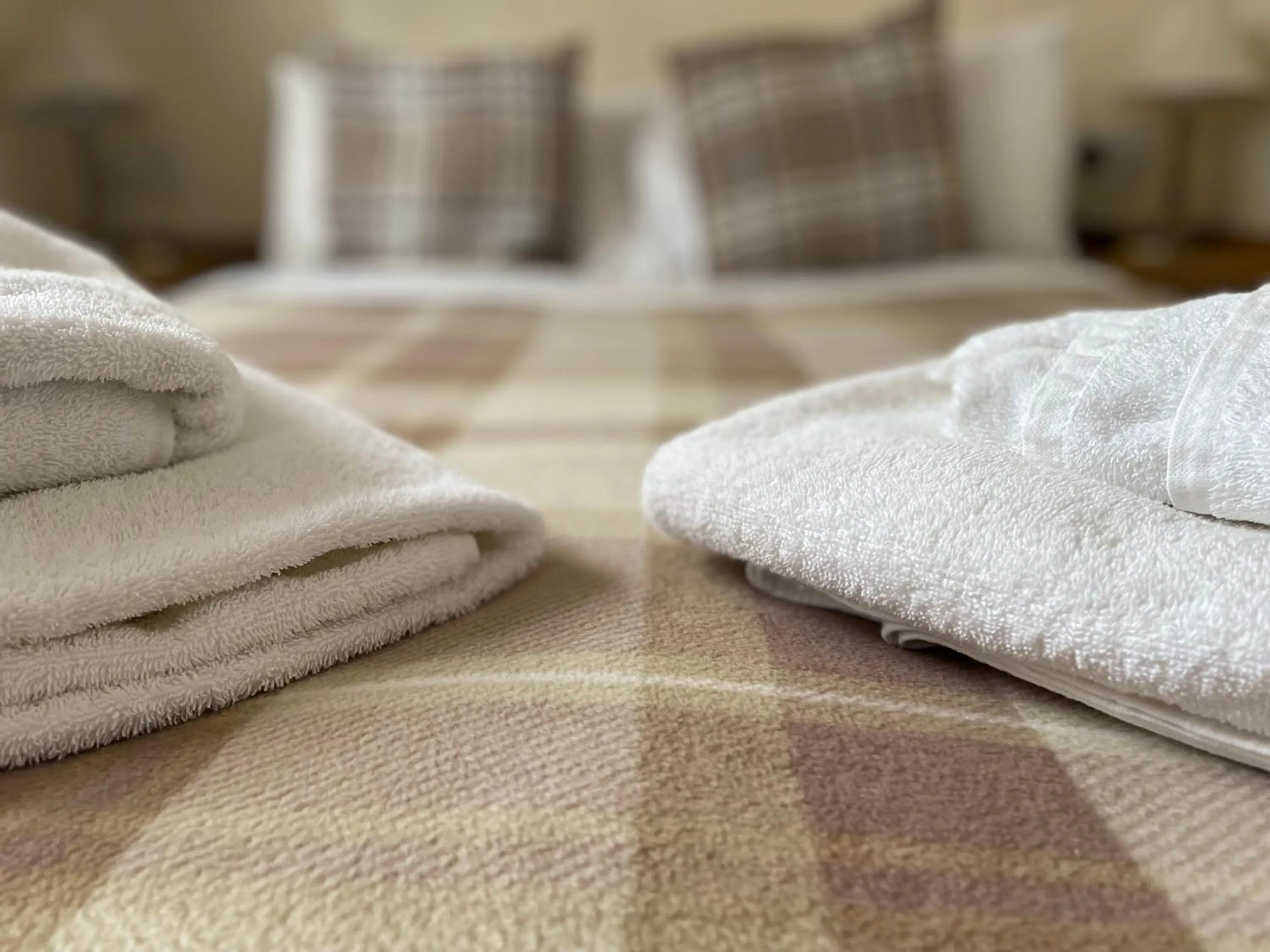 Bed in The White Horse Inn, Clun