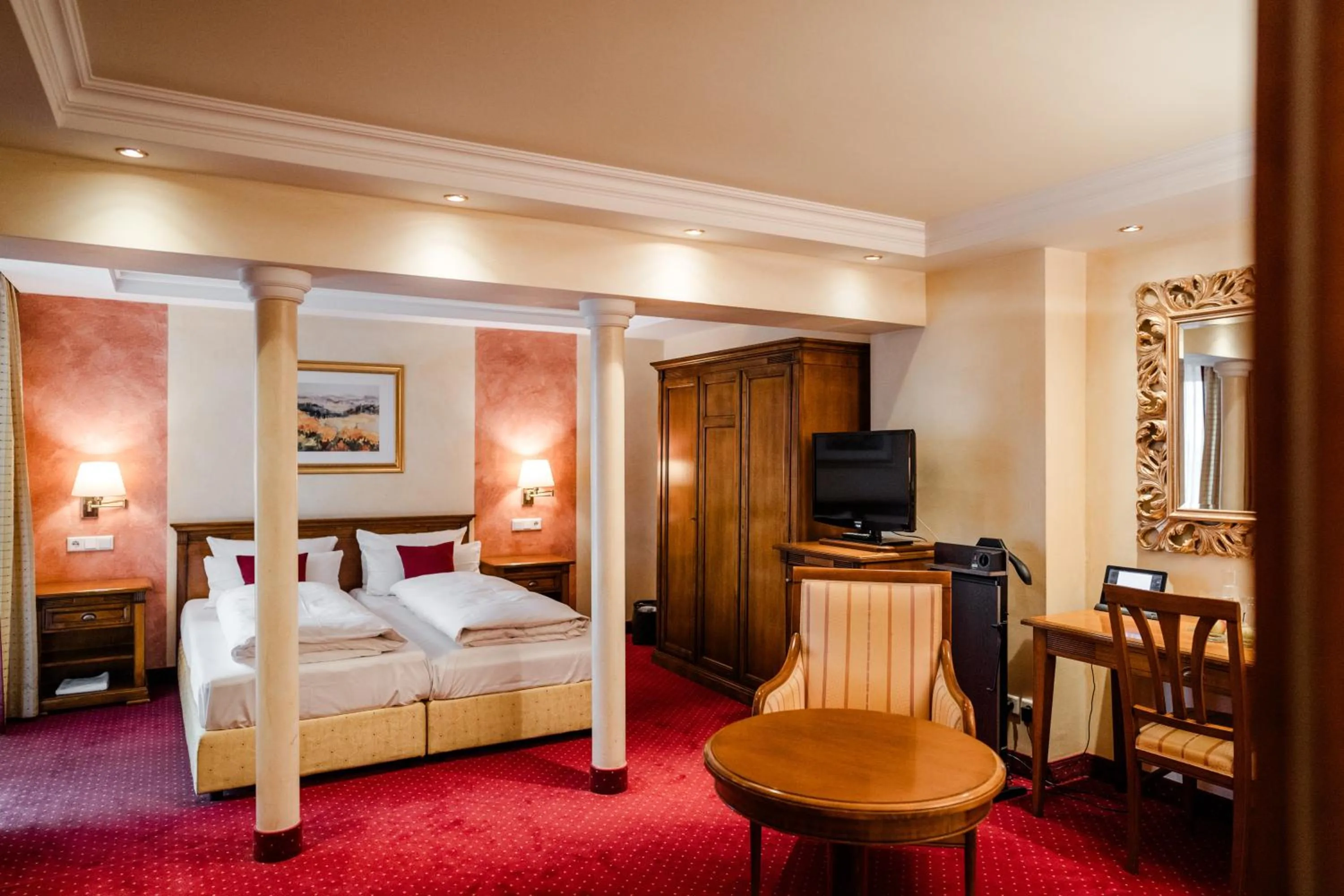 Bed in Hotel Antoniushof