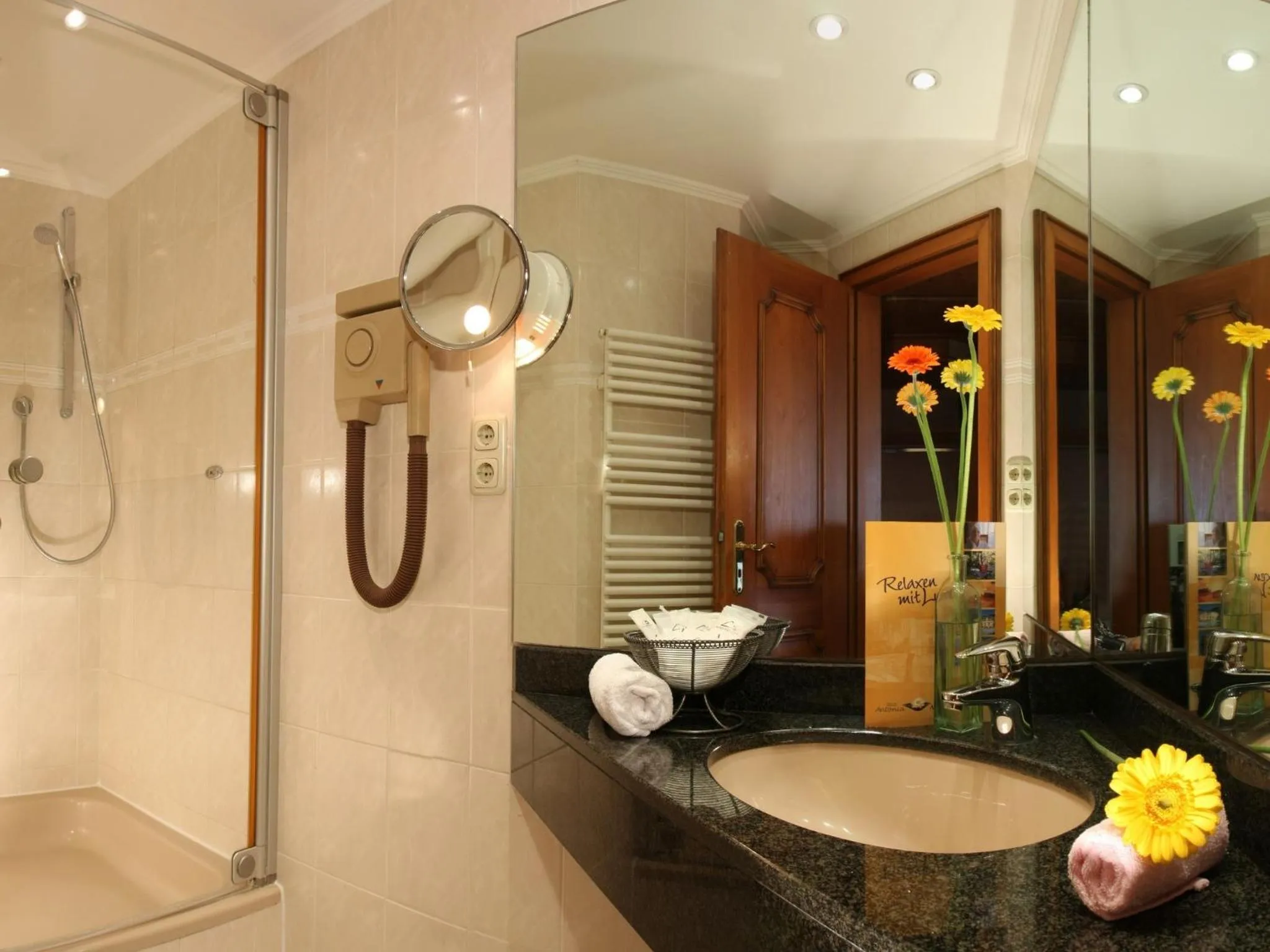 Shower in Hotel Antoniushof