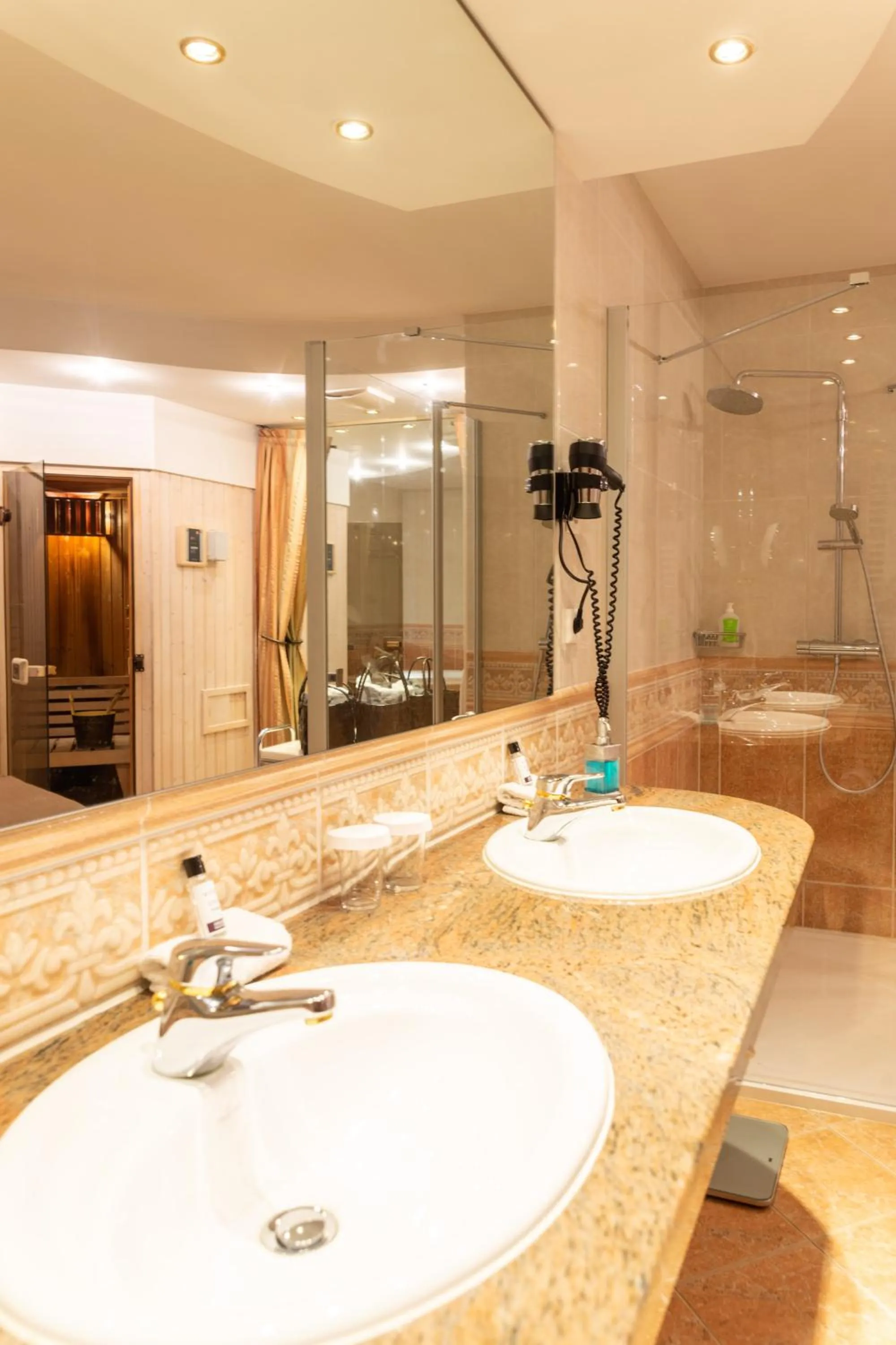 Shower in Hotel Antoniushof