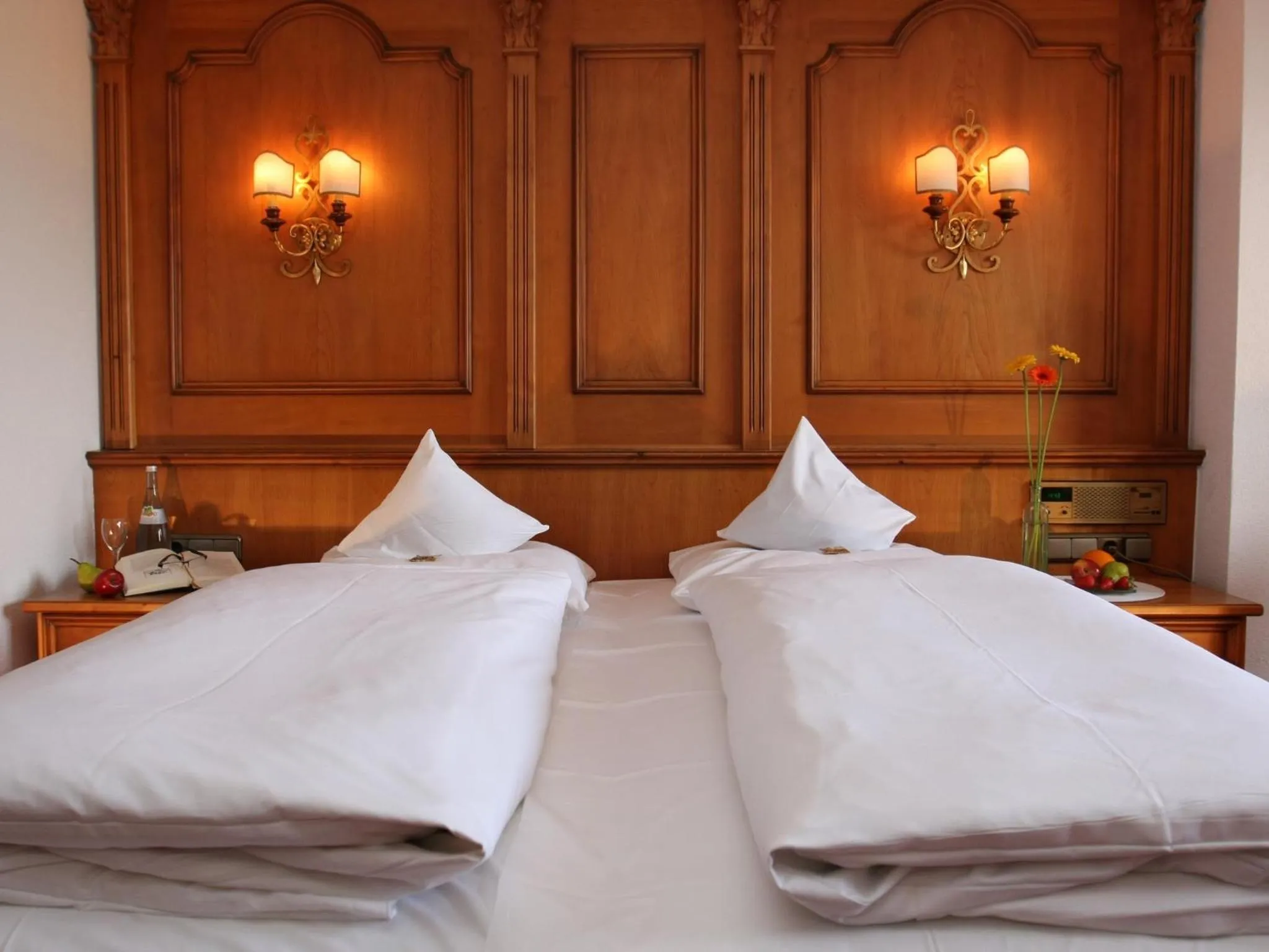 Bed in Hotel Antoniushof