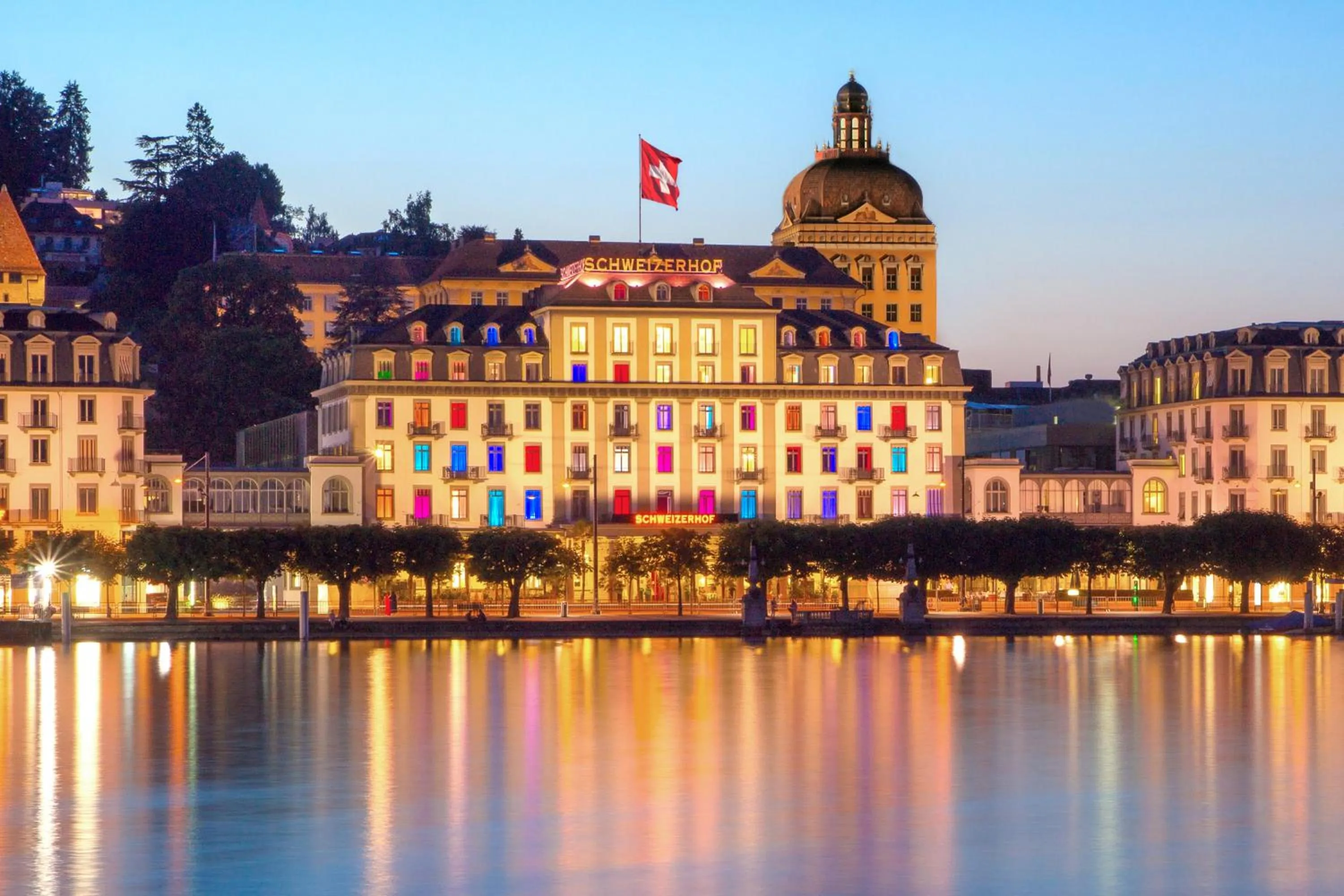 Property building in Hotel Schweizerhof Luzern