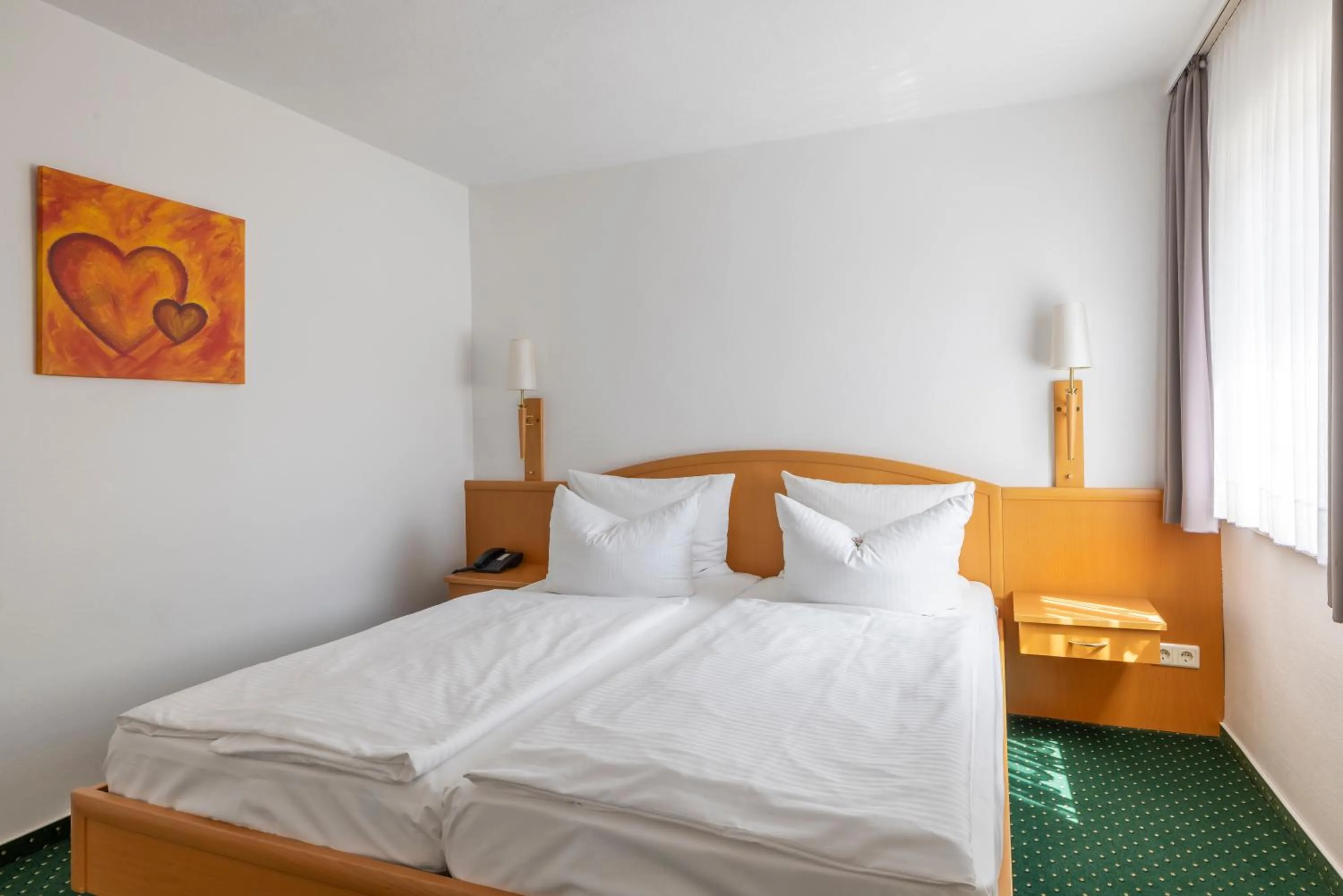 Bedroom, Bed in Hotel Schaper