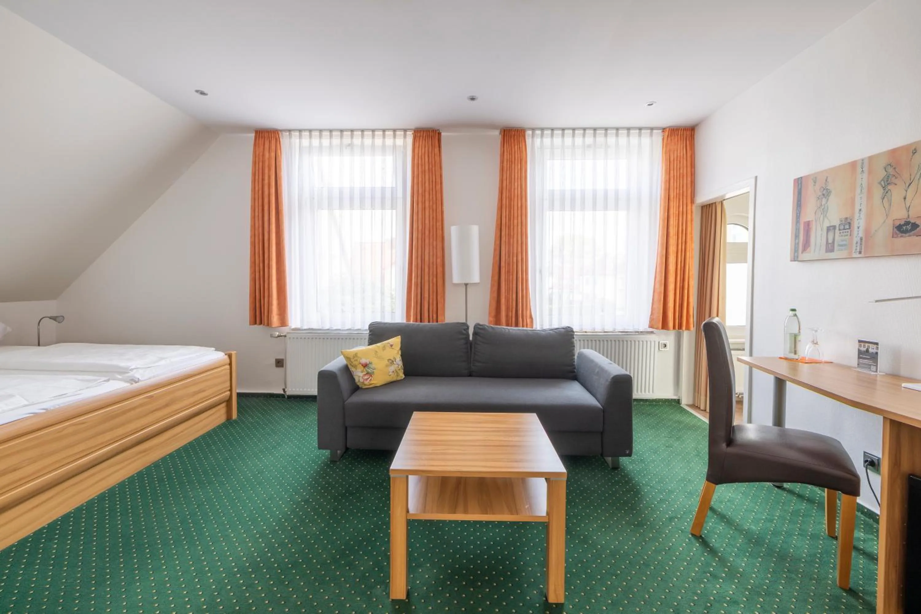 Bedroom, Bed in Hotel Schaper