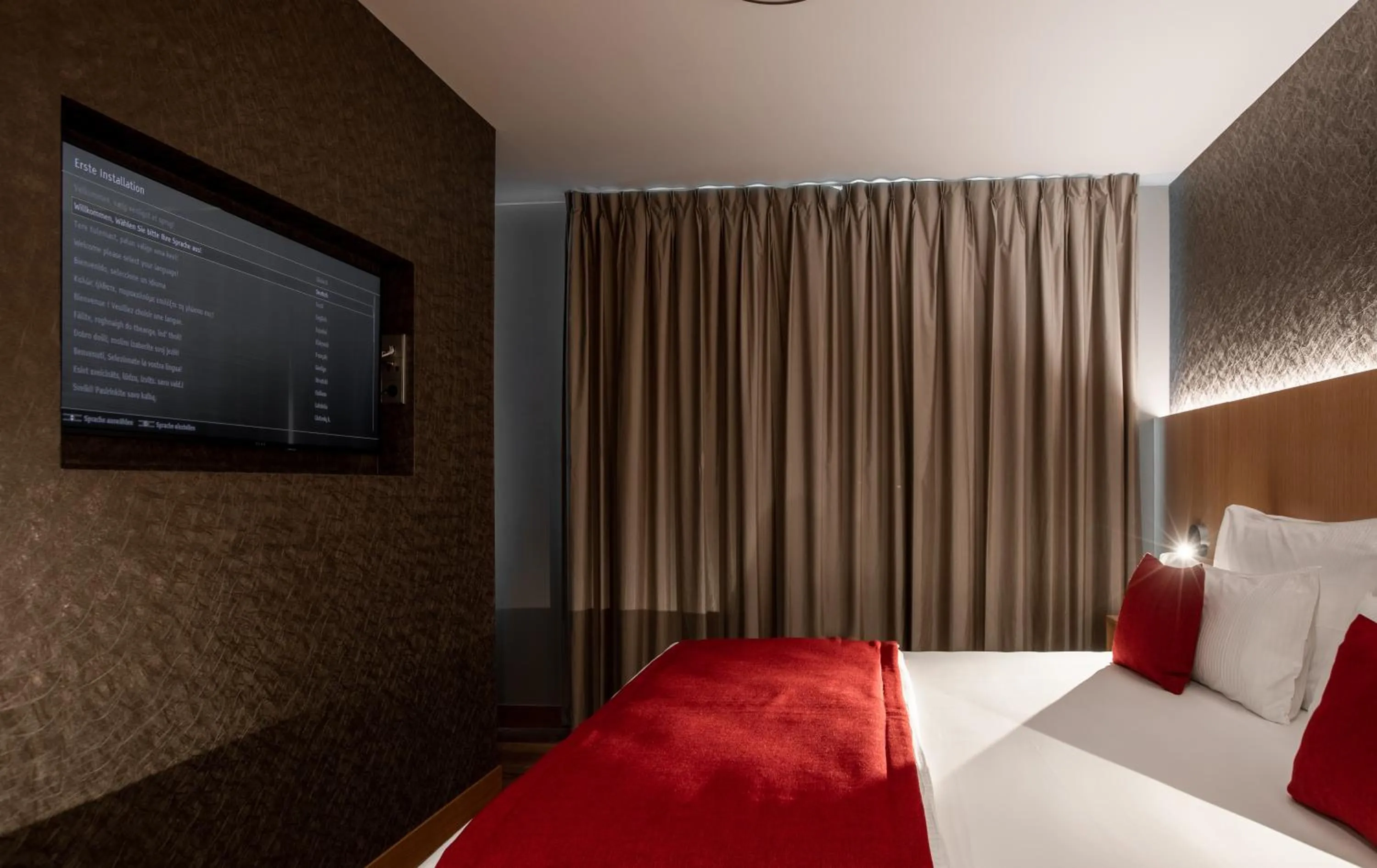 TV and multimedia, Bed in Ocak Hotel