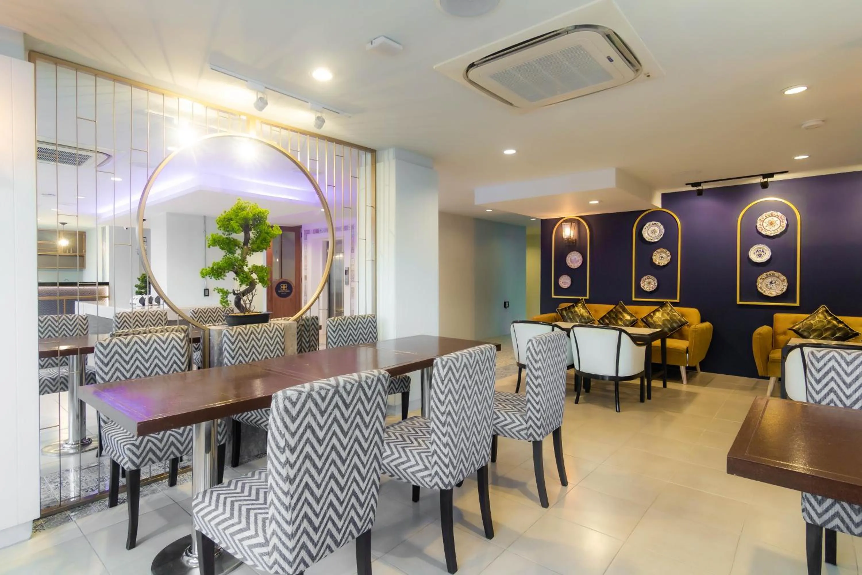 Seating area in Montree Phuket Hotel