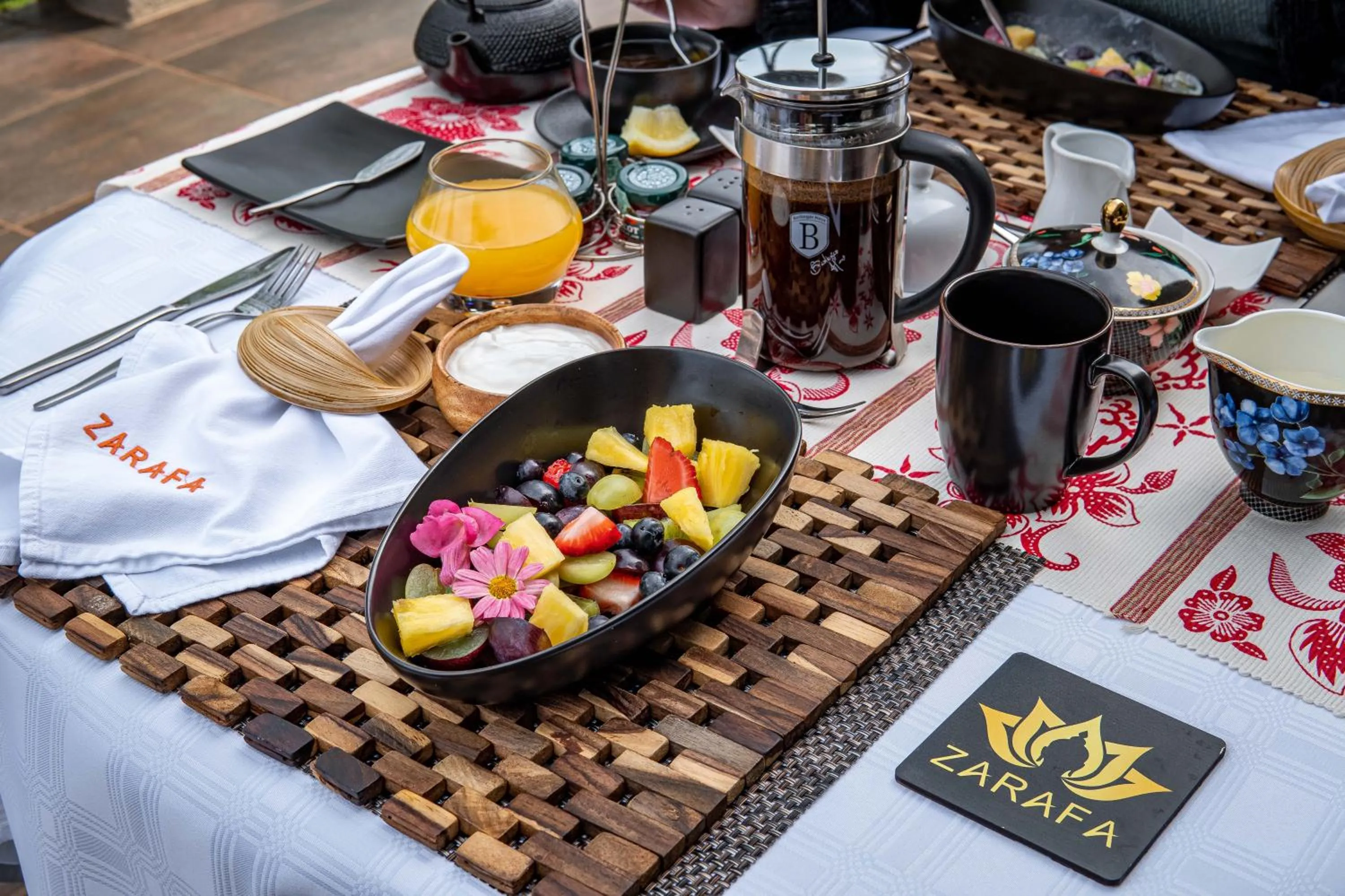 Breakfast in The Zarafa