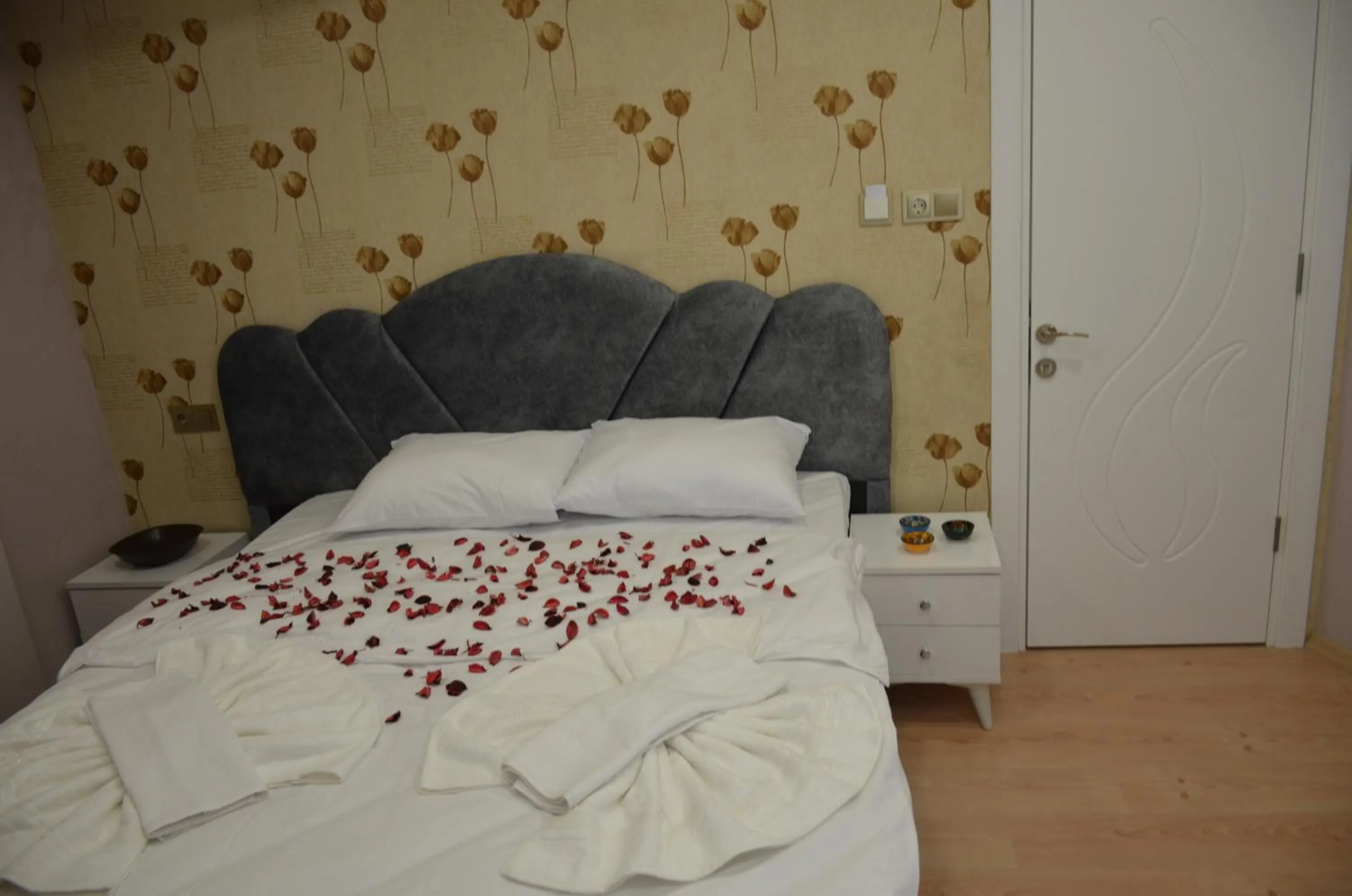Bed in Rodion Hotel