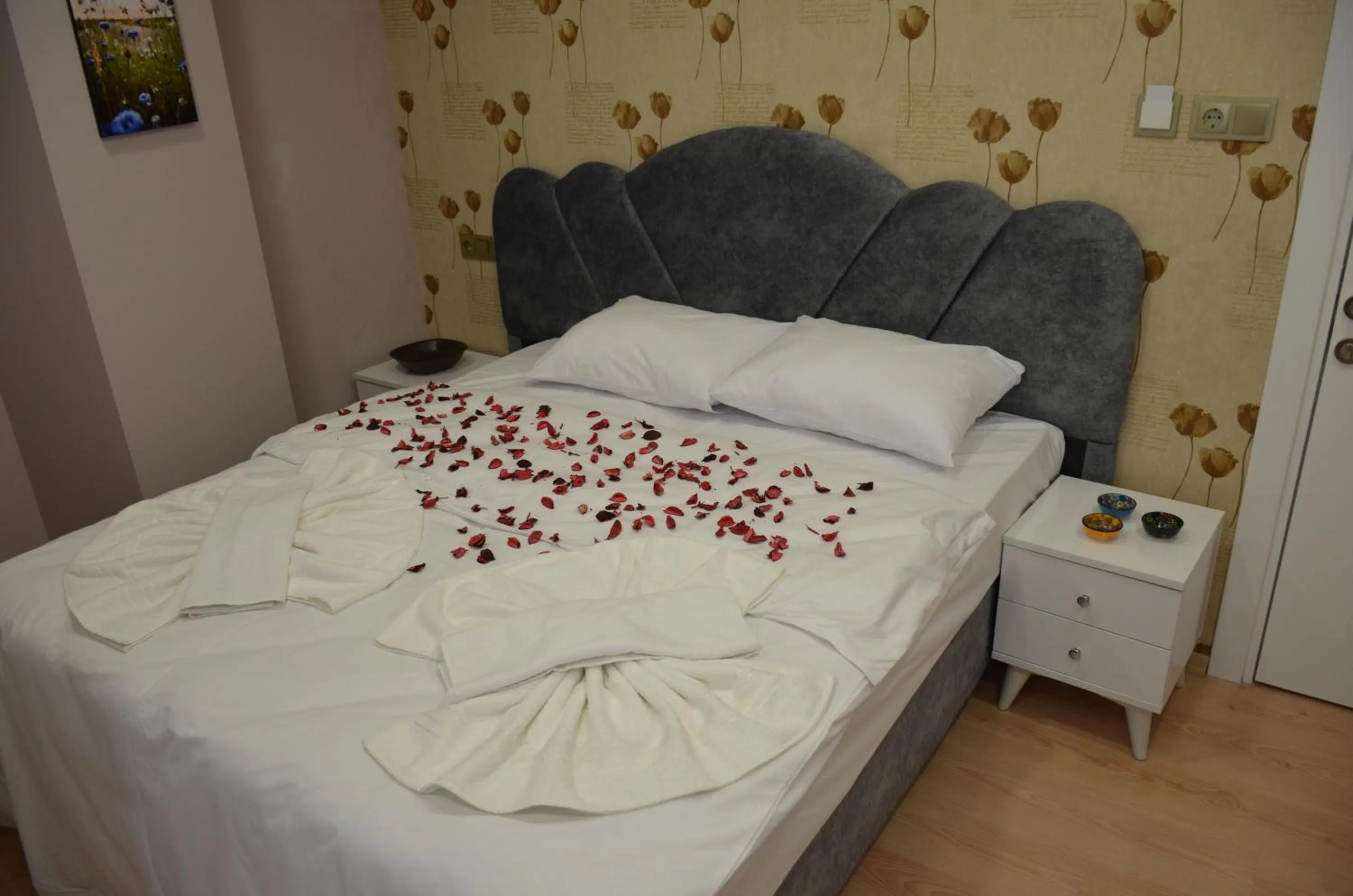 Bed in Rodion Hotel