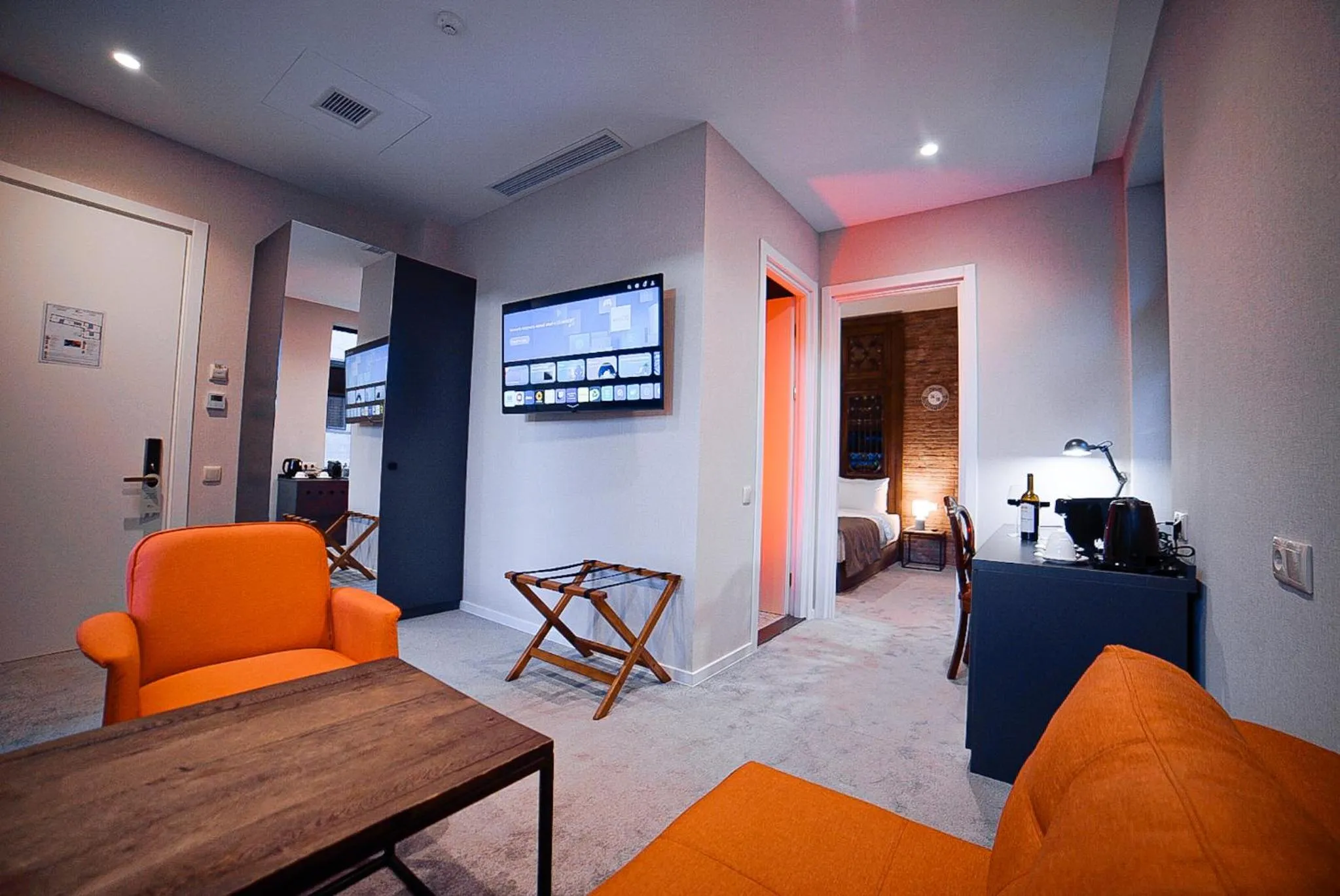 Living room in TbiliSee Hotel