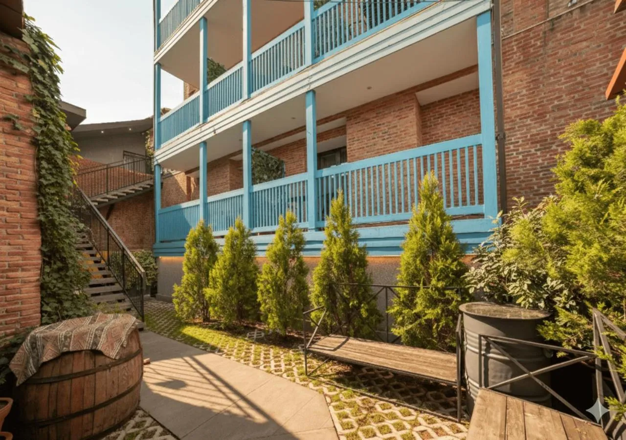 Patio in TbiliSee Hotel