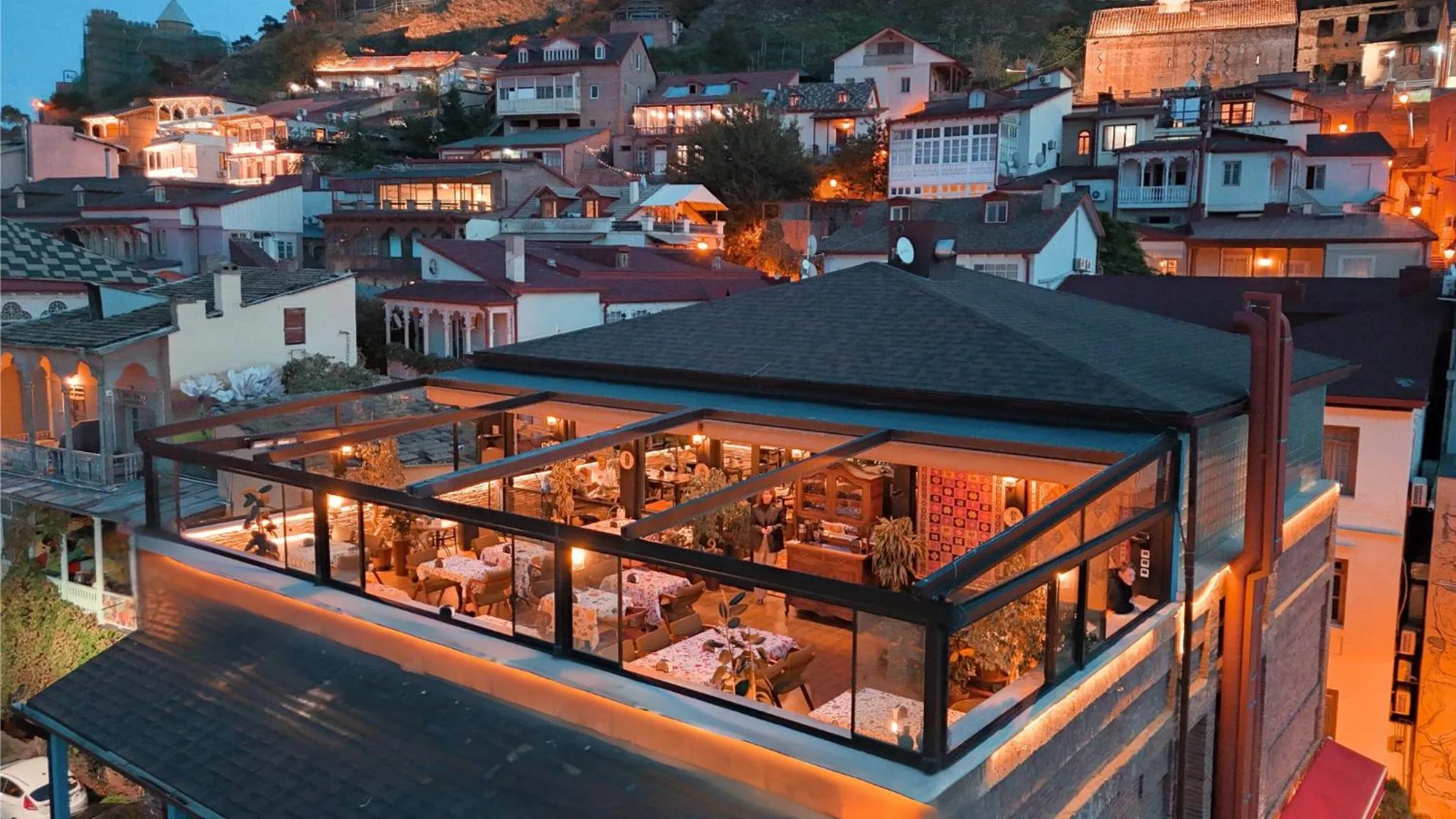 Restaurant/places to eat in TbiliSee Hotel