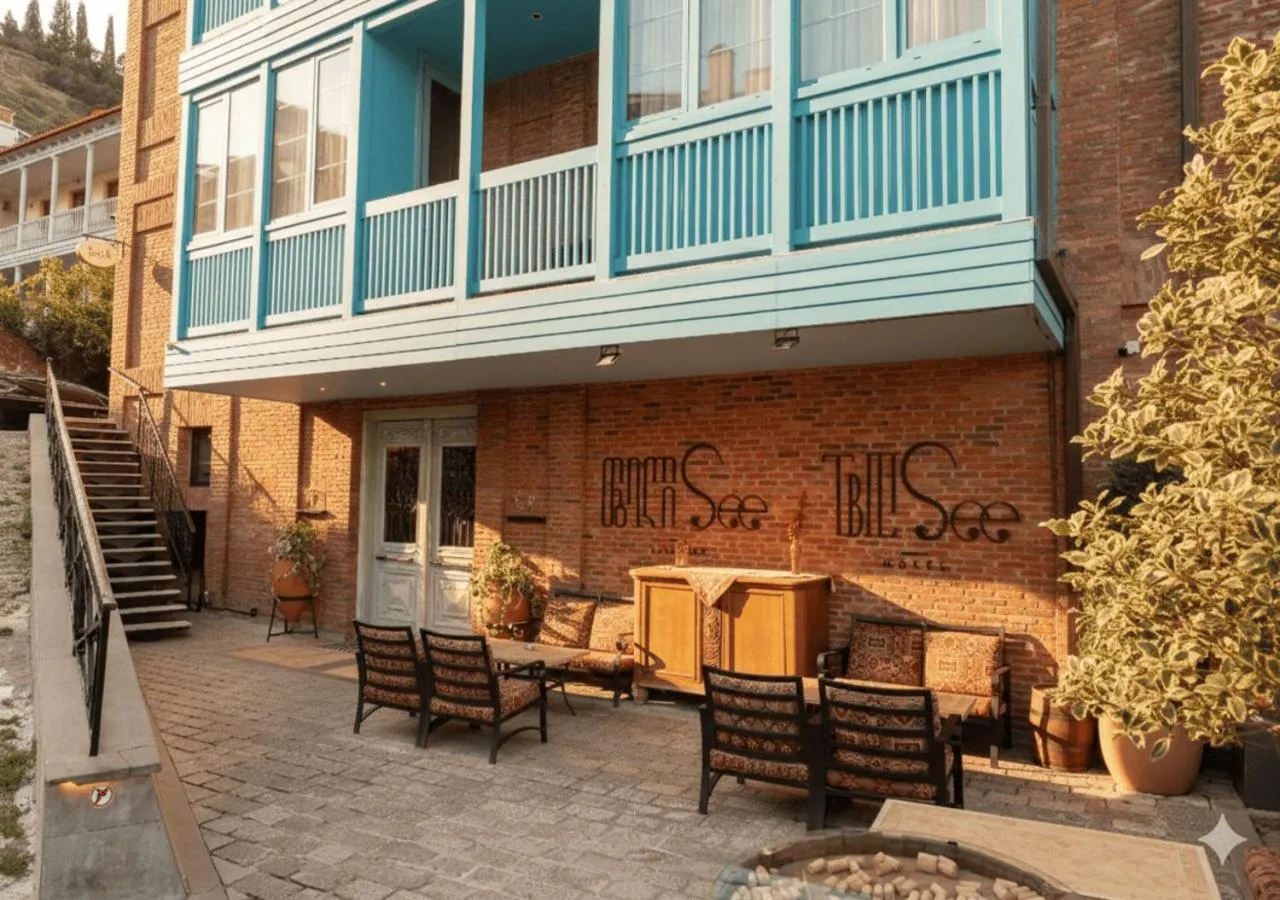 Facade/entrance in TbiliSee Hotel