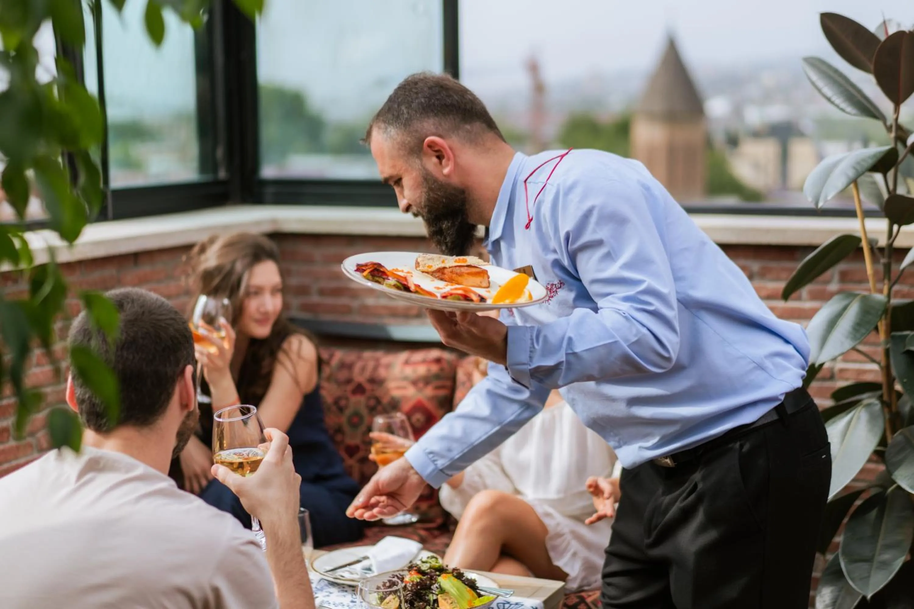 Restaurant/places to eat in TbiliSee Hotel