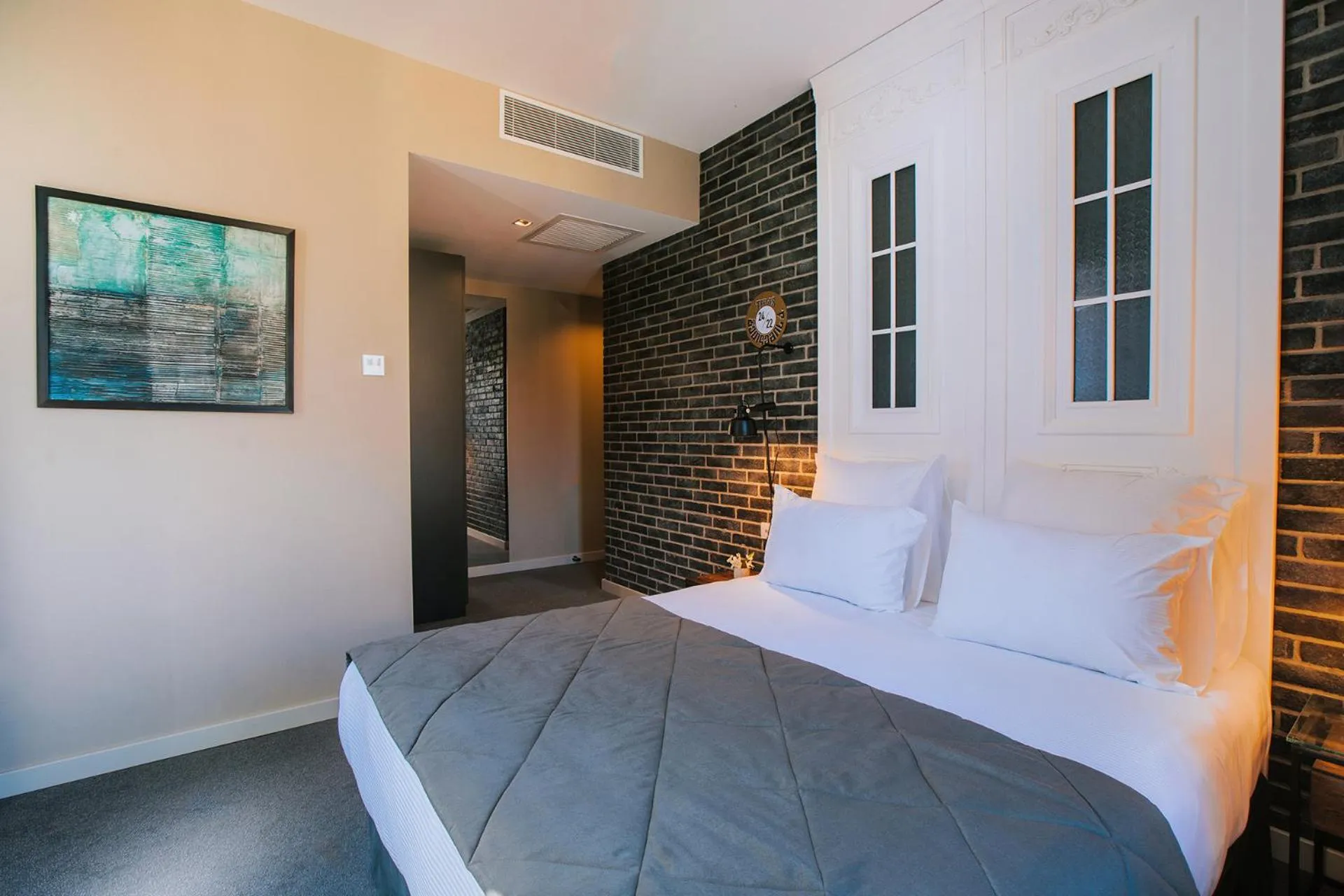 Photo of the whole room, Bed in TbiliSee Hotel