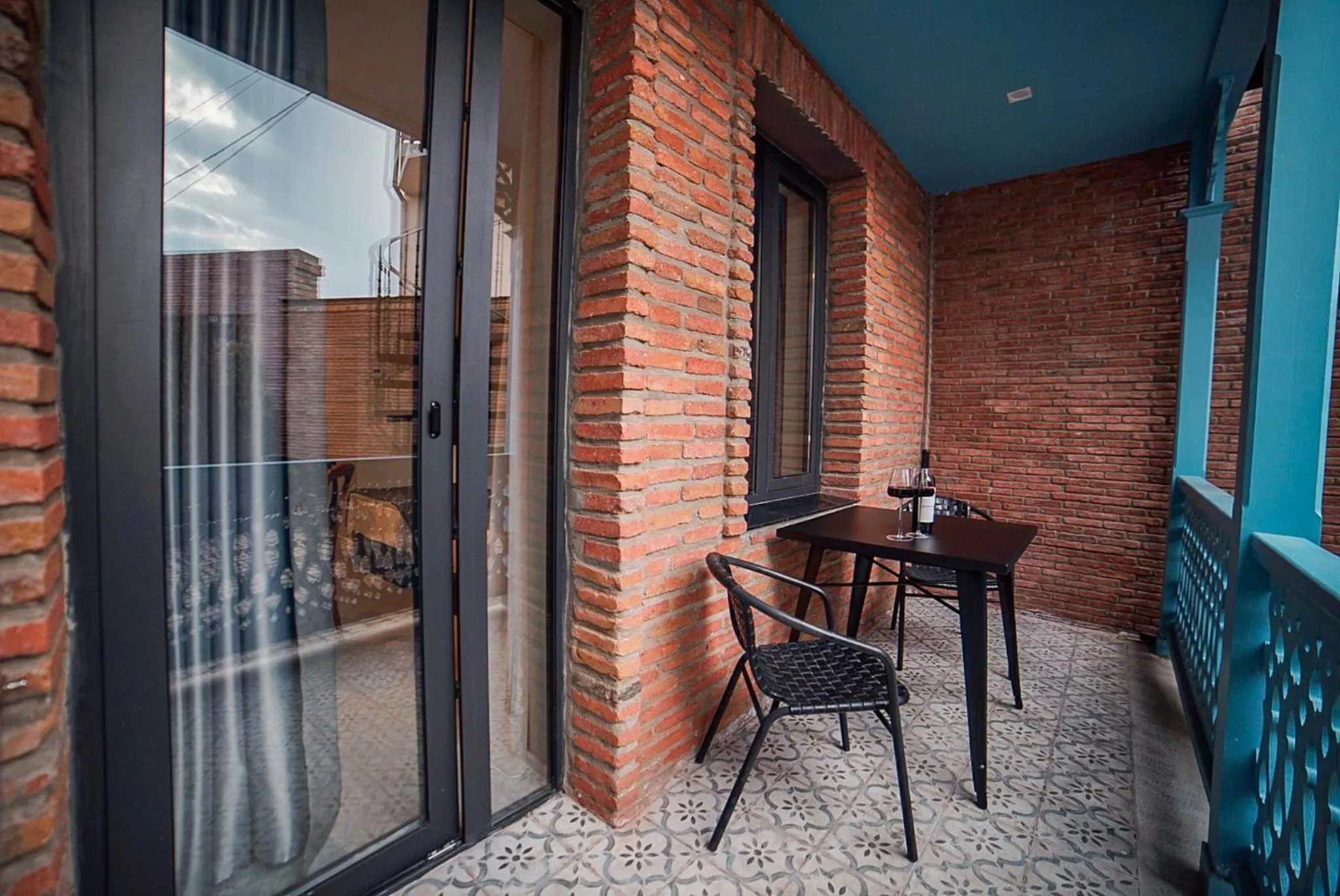 Balcony/Terrace in TbiliSee Hotel