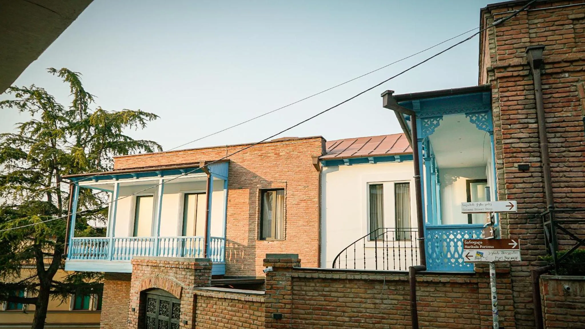 Property building in TbiliSee Hotel