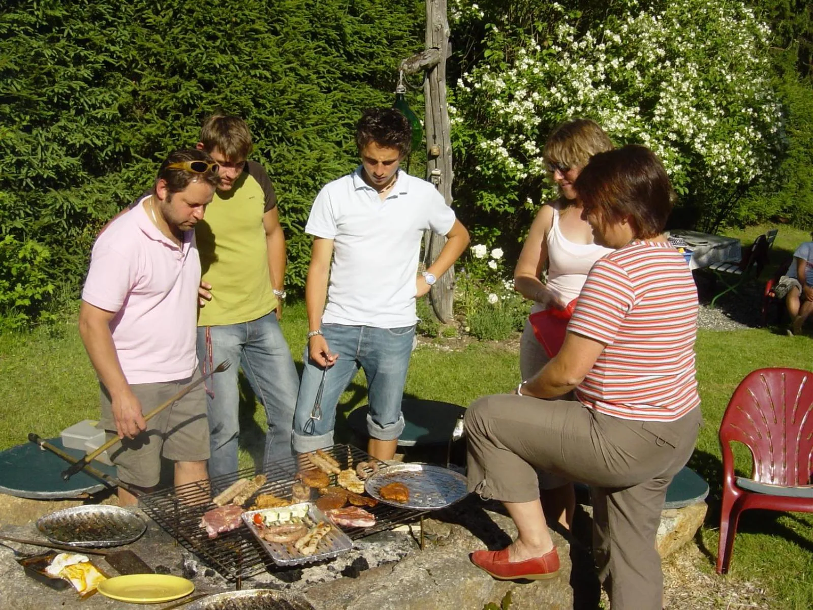 BBQ facilities in Hotel Barbara