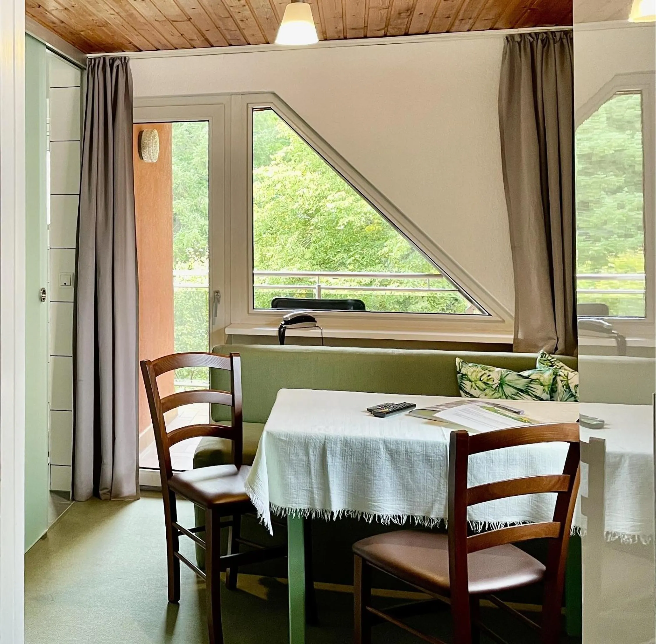 Seating area in Hotel Barbara