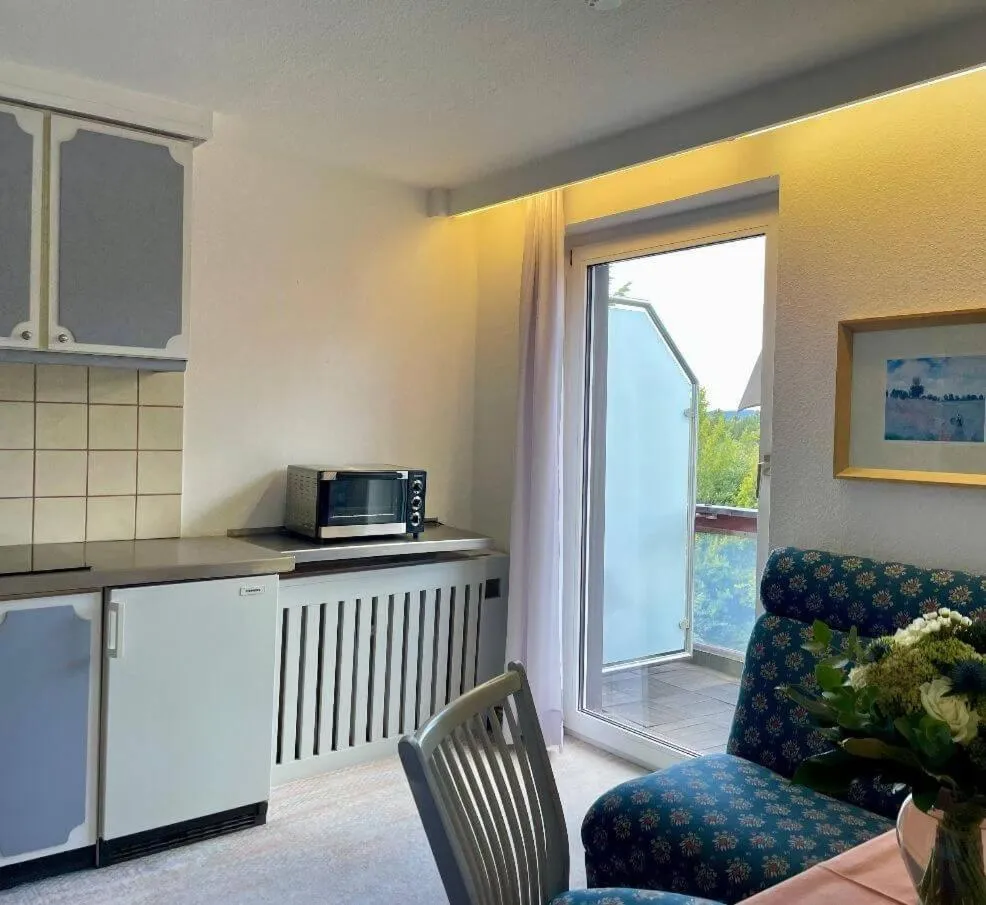 Kitchen or kitchenette in Hotel Barbara