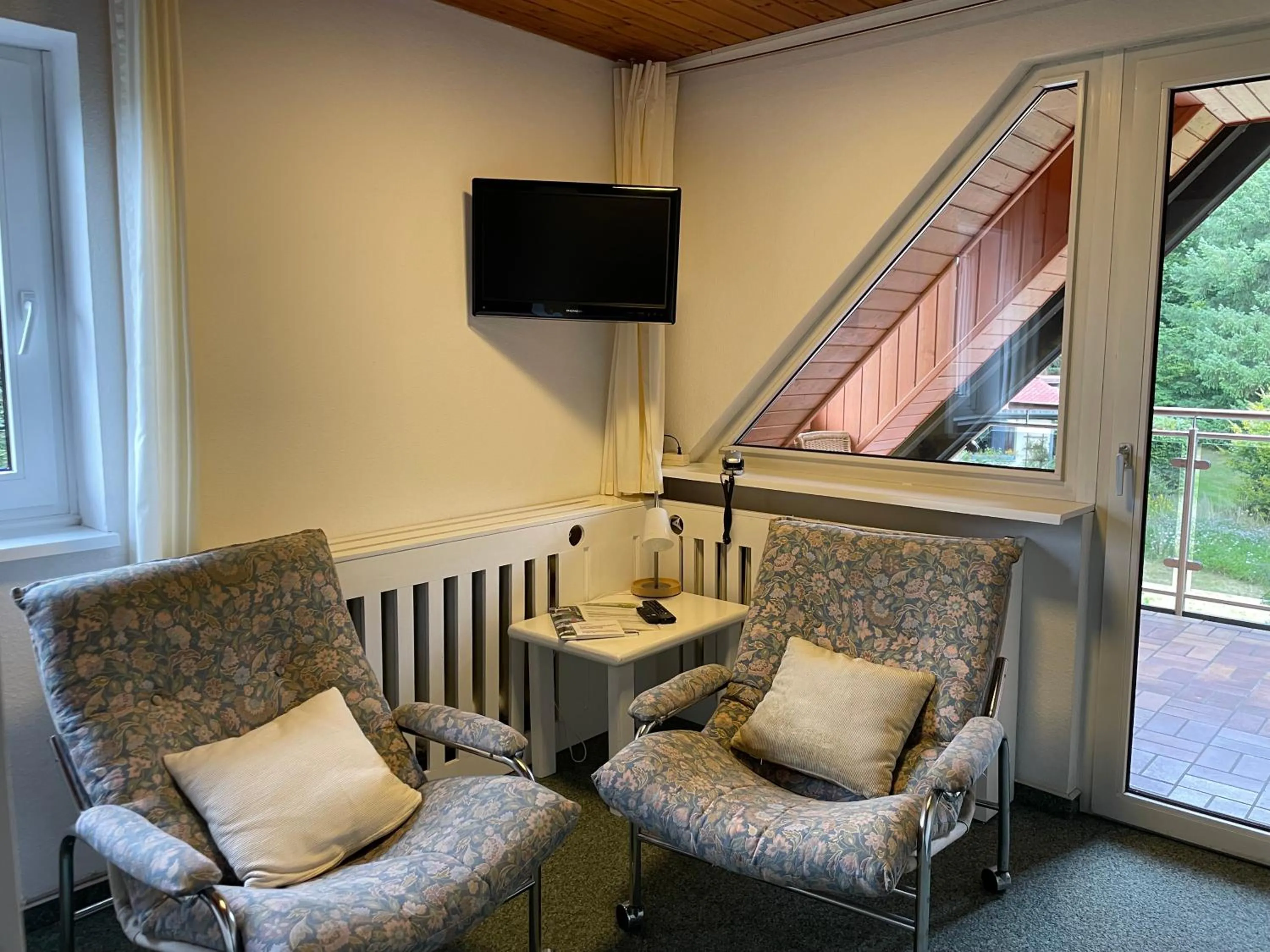 Seating area in Hotel Barbara