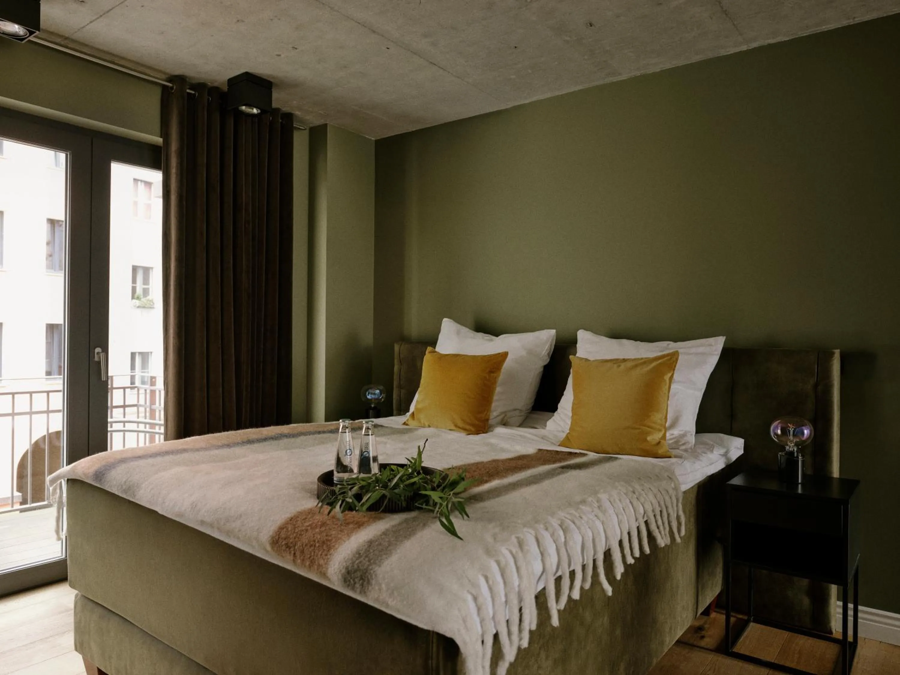 Bed in Art Apartments