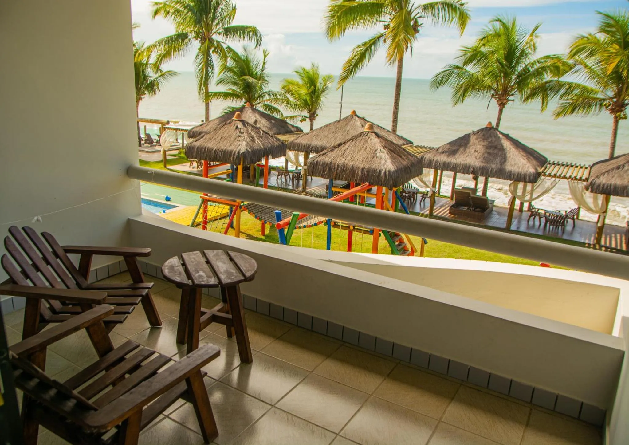 Balcony/Terrace in Cahy Praia Hotel