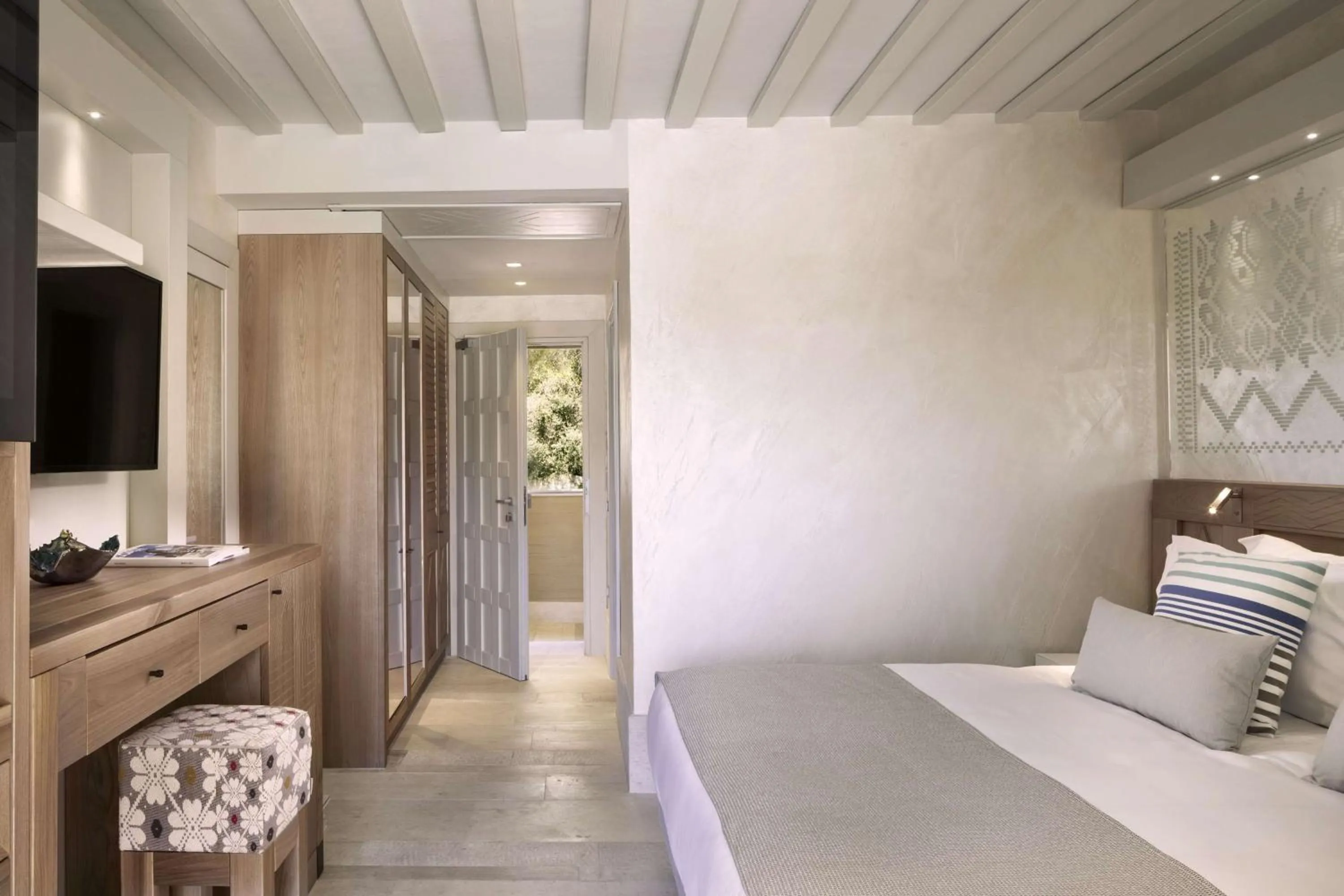 Bedroom, Bed in 7Pines Resort Sardinia - A Destination By Hyatt