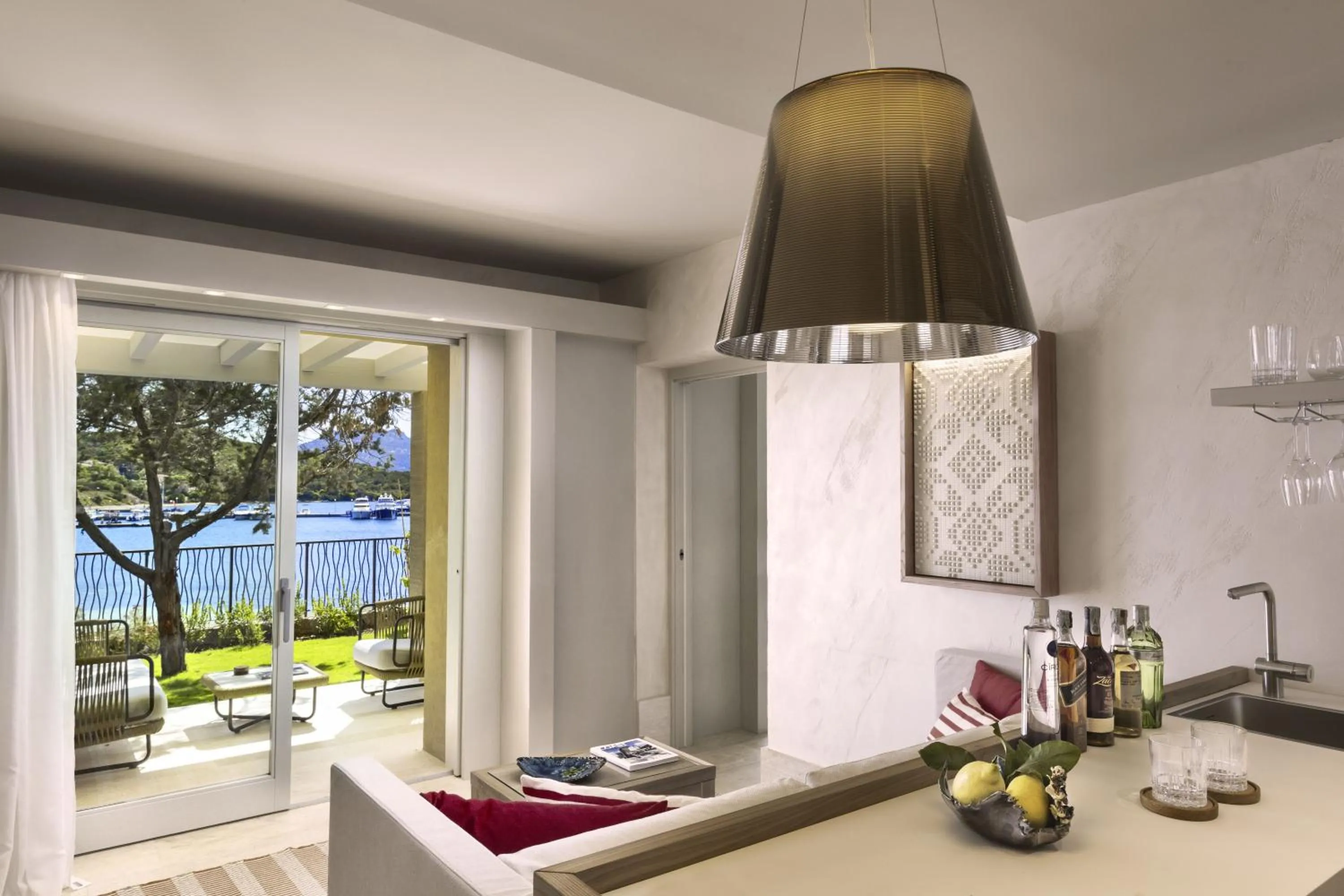 Living room in 7Pines Resort Sardinia - A Destination By Hyatt