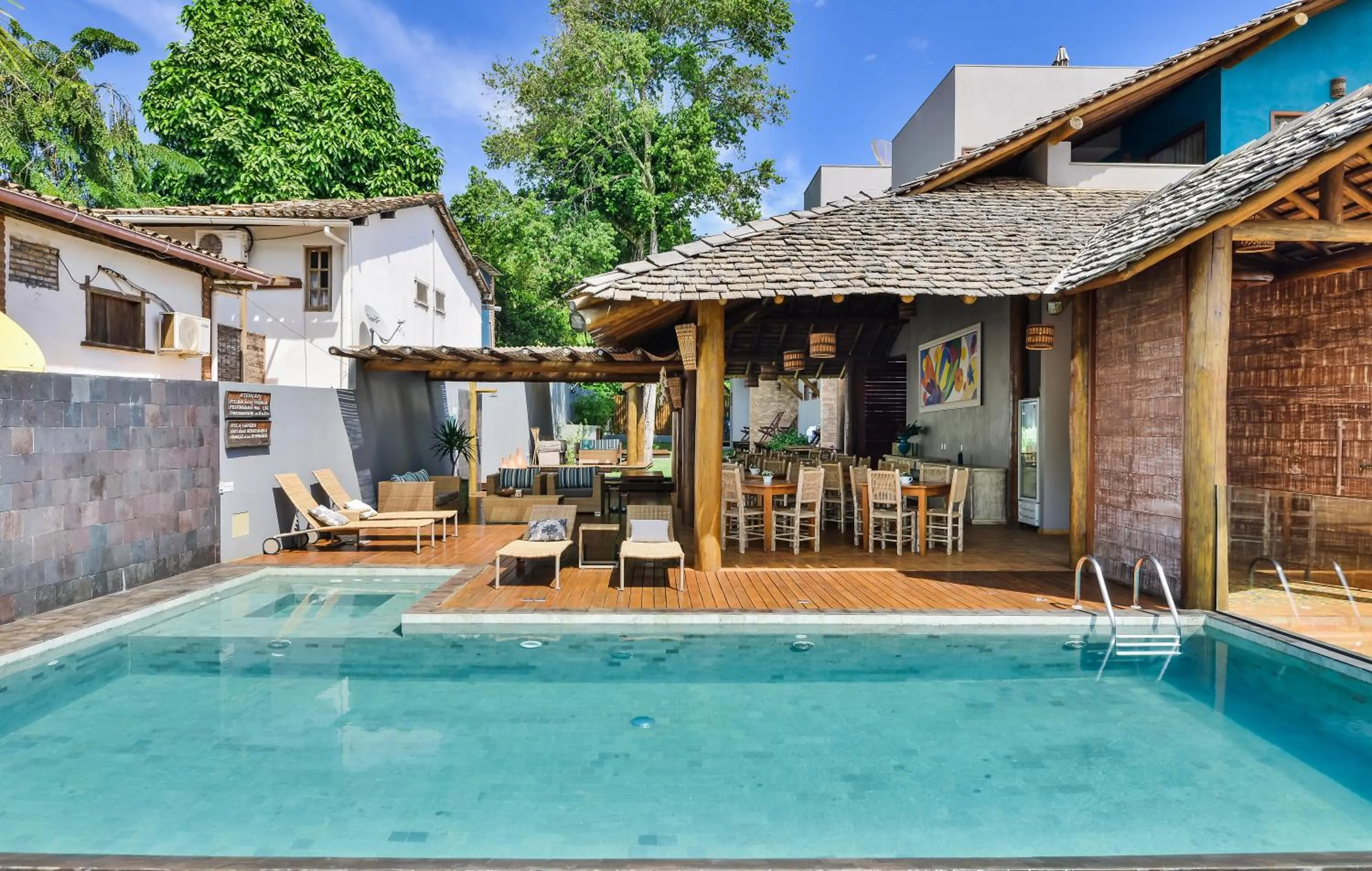 Street view in Pousada Villa Maeva Itacare