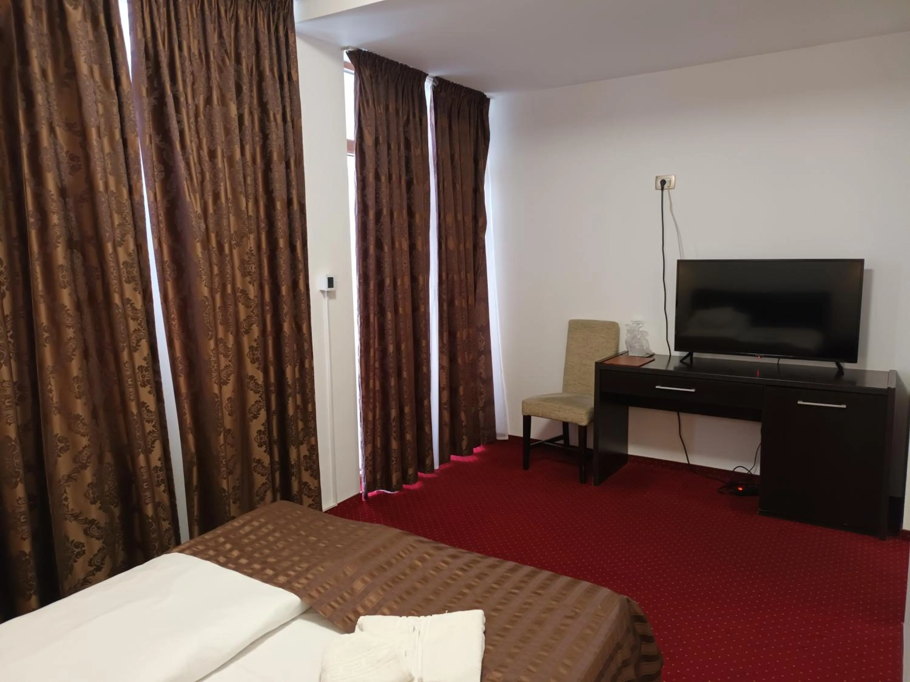 Bed in Hotel Transilvania Zalău