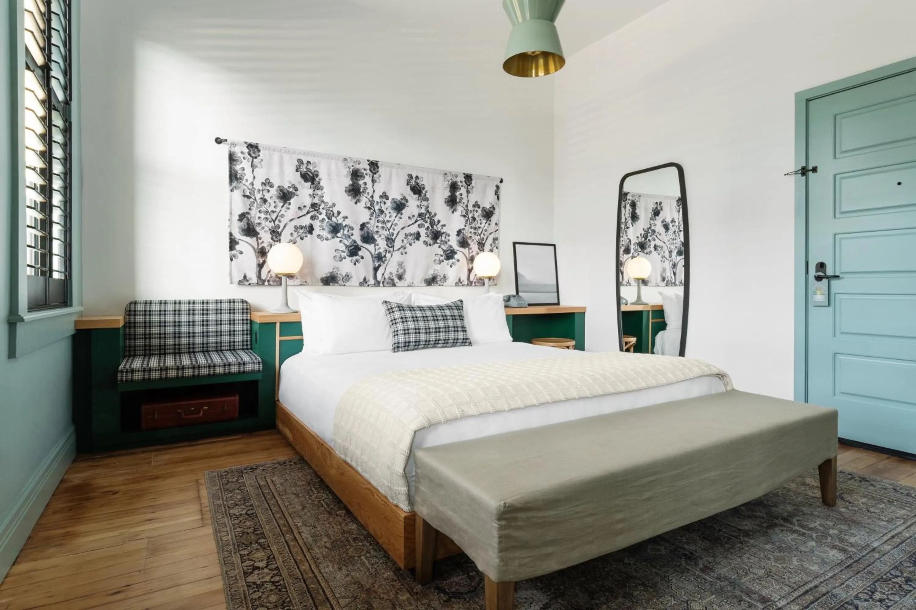 Bed in Hotel Grand Stark