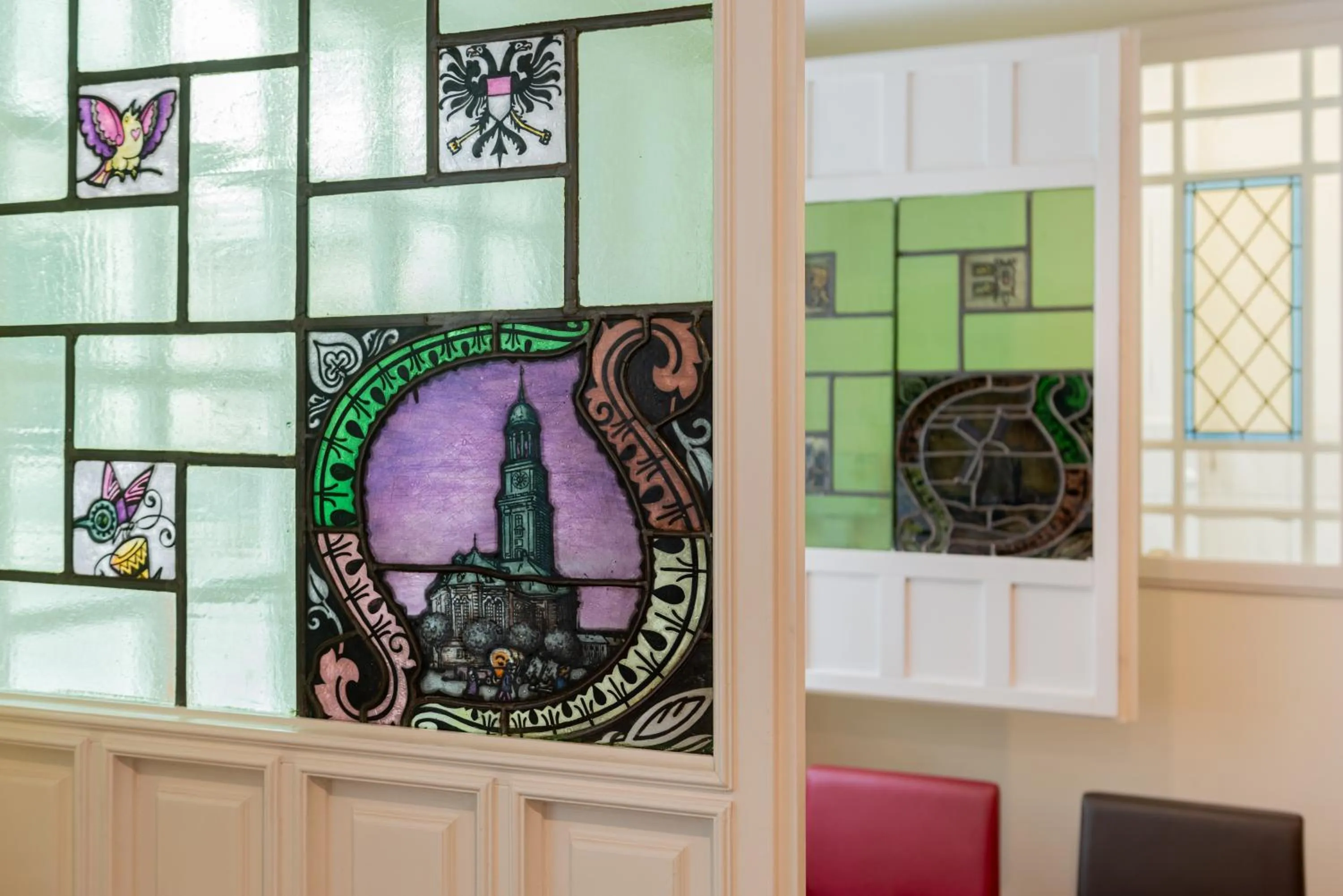 Lobby or reception in Hotel Alster