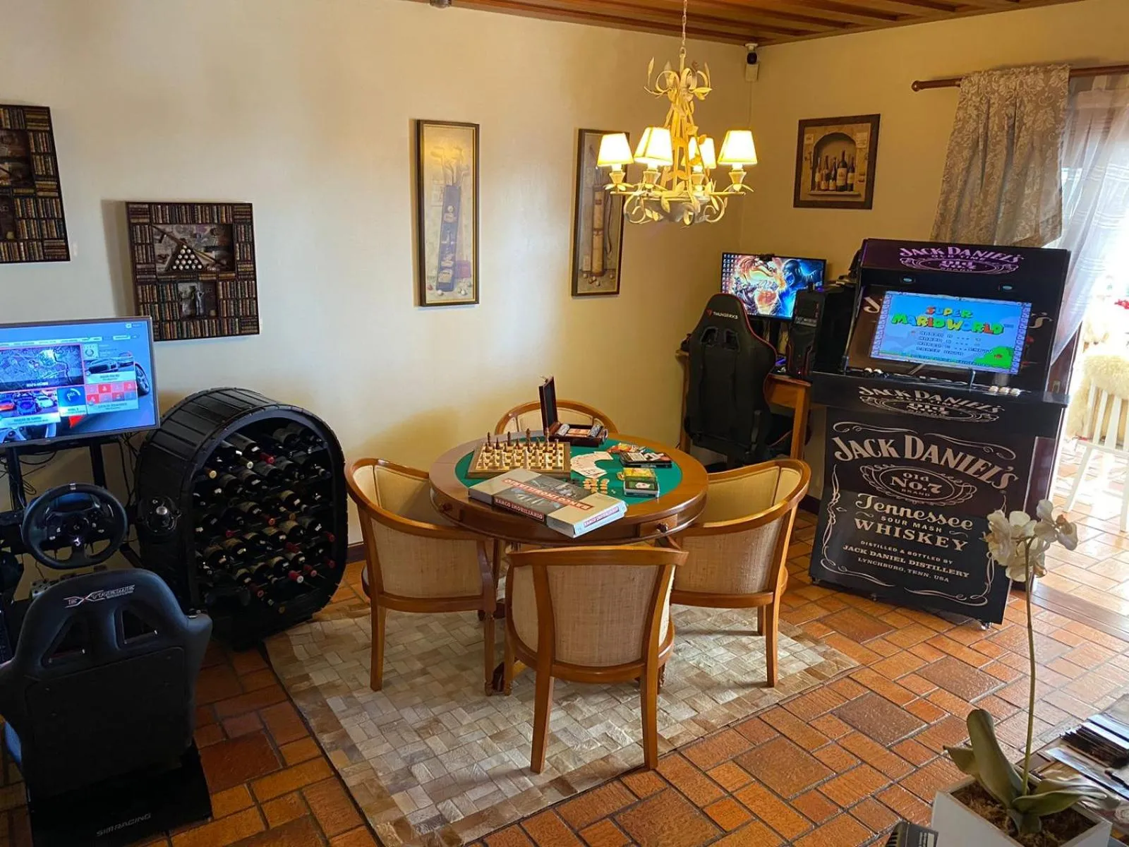 Game Room in Pousada Chateau Colinas